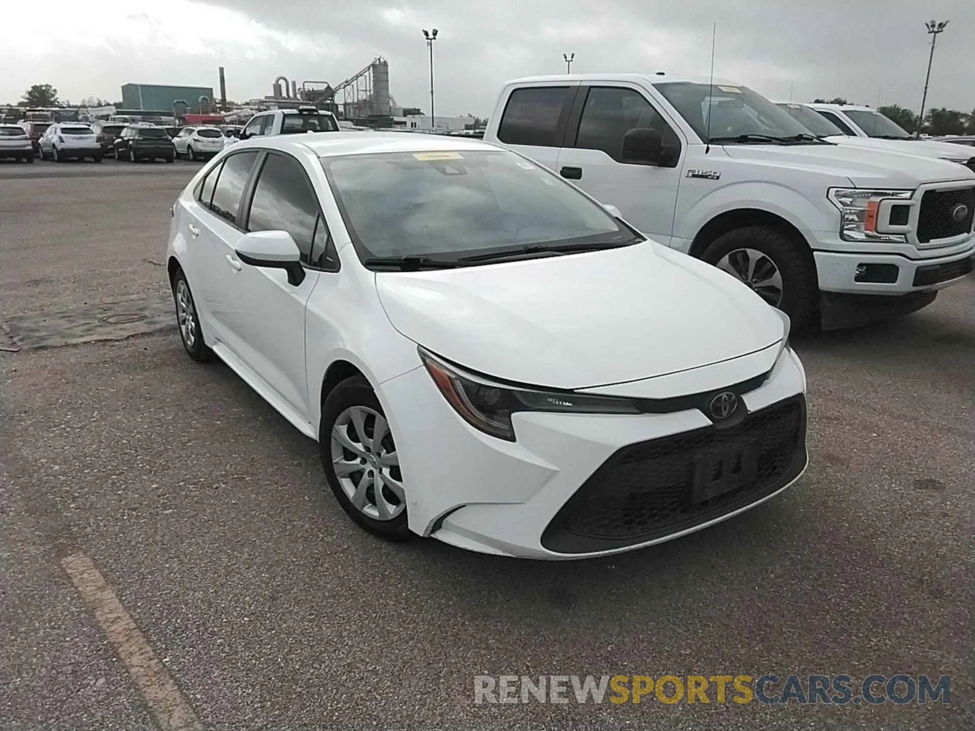 8 Фотография поврежденного автомобиля 5YFEPMAE0MP262390 TOYOTA COROLLA 2021