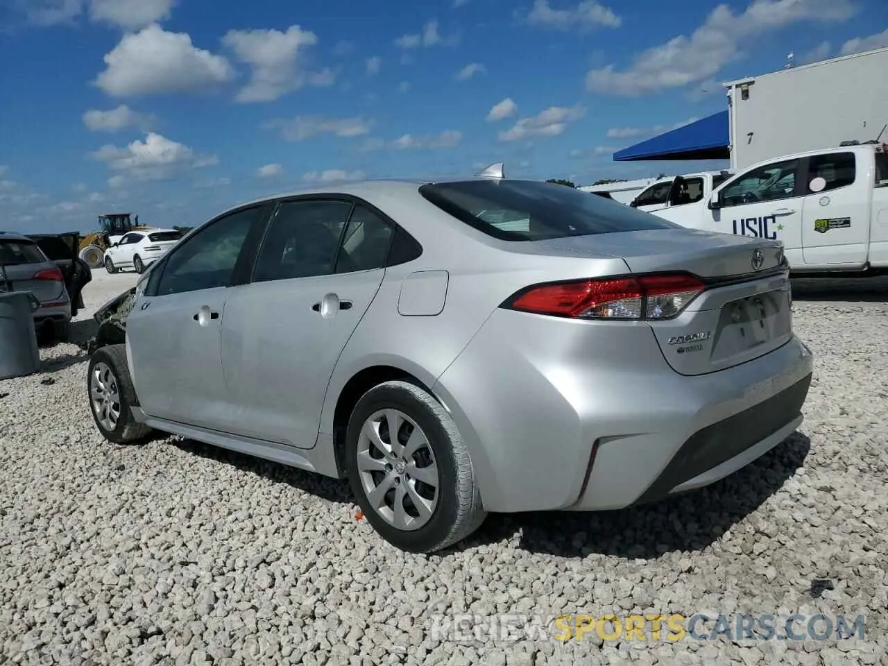 2 Фотография поврежденного автомобиля 5YFEPMAE0MP268853 TOYOTA COROLLA 2021