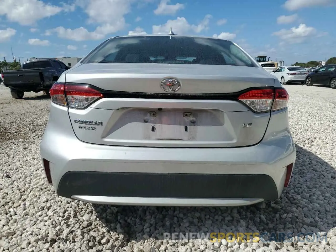 6 Фотография поврежденного автомобиля 5YFEPMAE0MP268853 TOYOTA COROLLA 2021