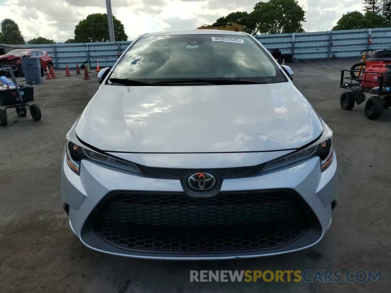 5 Photograph of a damaged car 5YFEPMAE1MP147622 TOYOTA COROLLA 2021