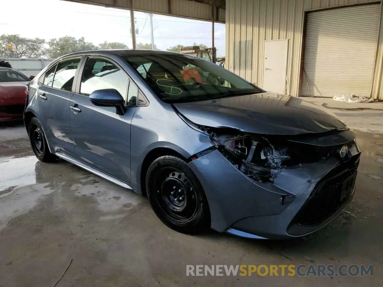 4 Фотография поврежденного автомобиля 5YFEPMAE1MP151931 TOYOTA COROLLA 2021