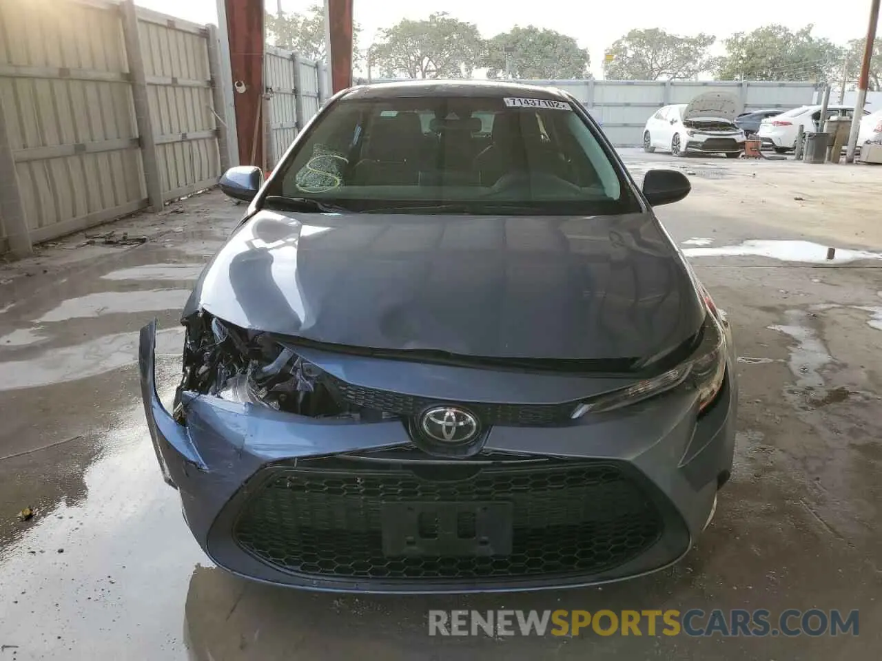 5 Фотография поврежденного автомобиля 5YFEPMAE1MP151931 TOYOTA COROLLA 2021