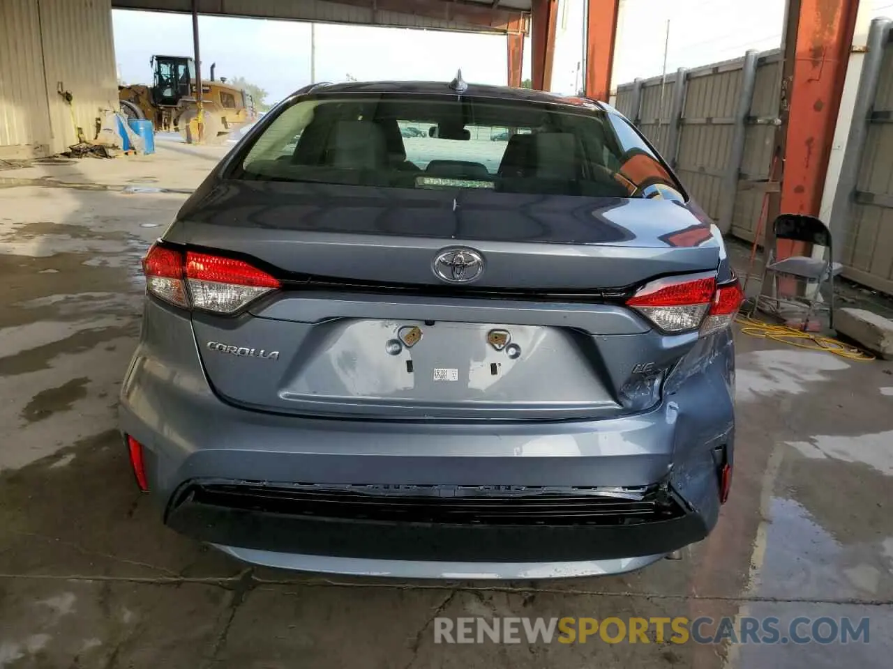 6 Фотография поврежденного автомобиля 5YFEPMAE1MP151931 TOYOTA COROLLA 2021