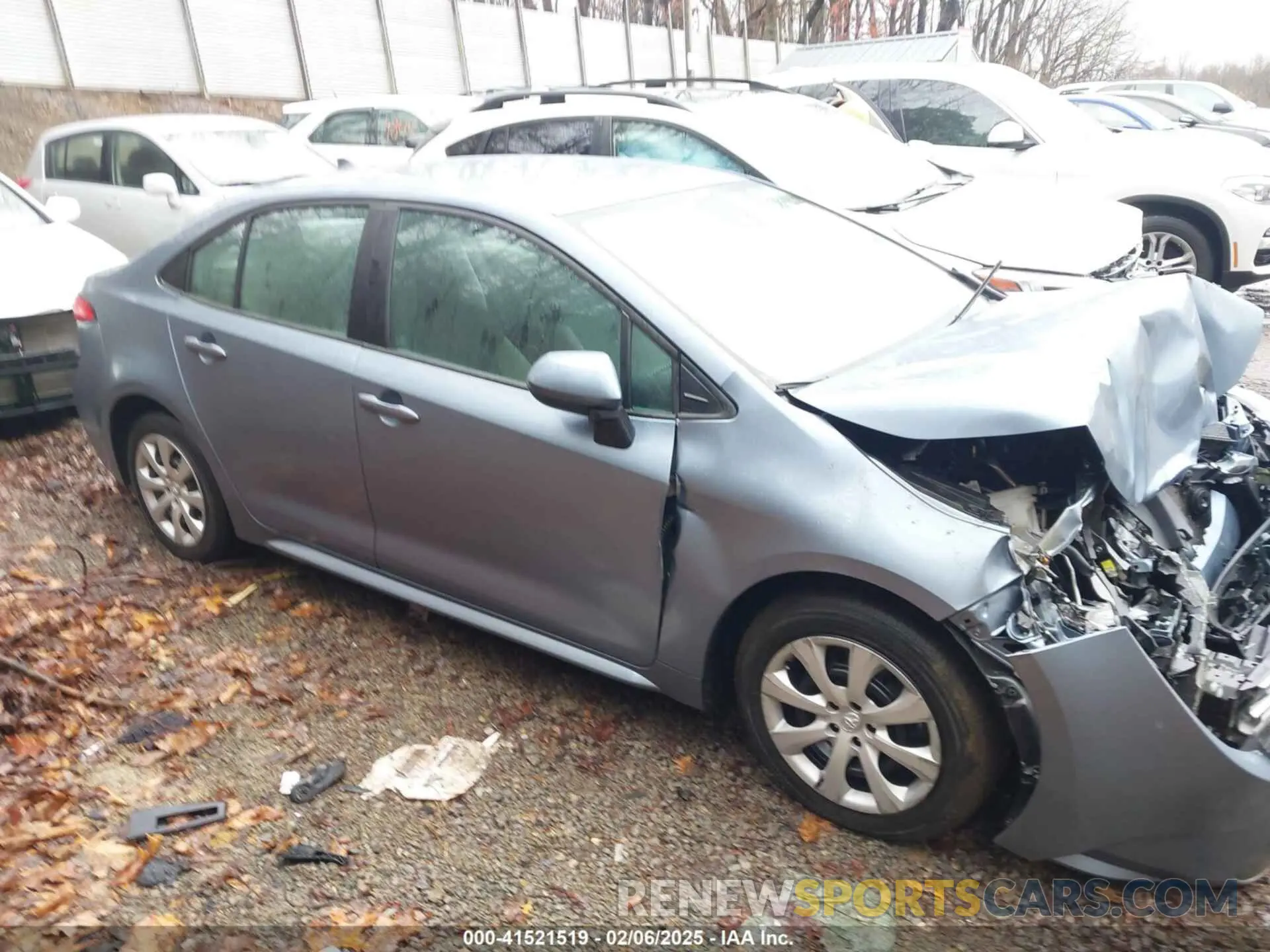 14 Фотография поврежденного автомобиля 5YFEPMAE1MP161004 TOYOTA COROLLA 2021