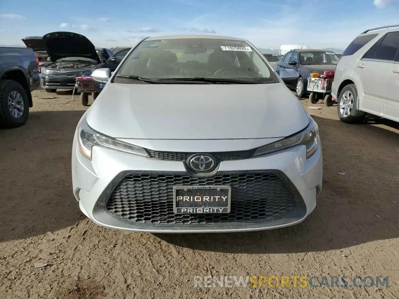 5 Photograph of a damaged car 5YFEPMAE1MP167661 TOYOTA COROLLA 2021