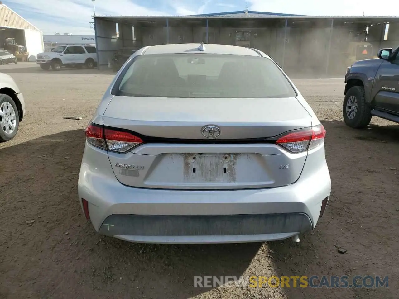 6 Photograph of a damaged car 5YFEPMAE1MP167661 TOYOTA COROLLA 2021