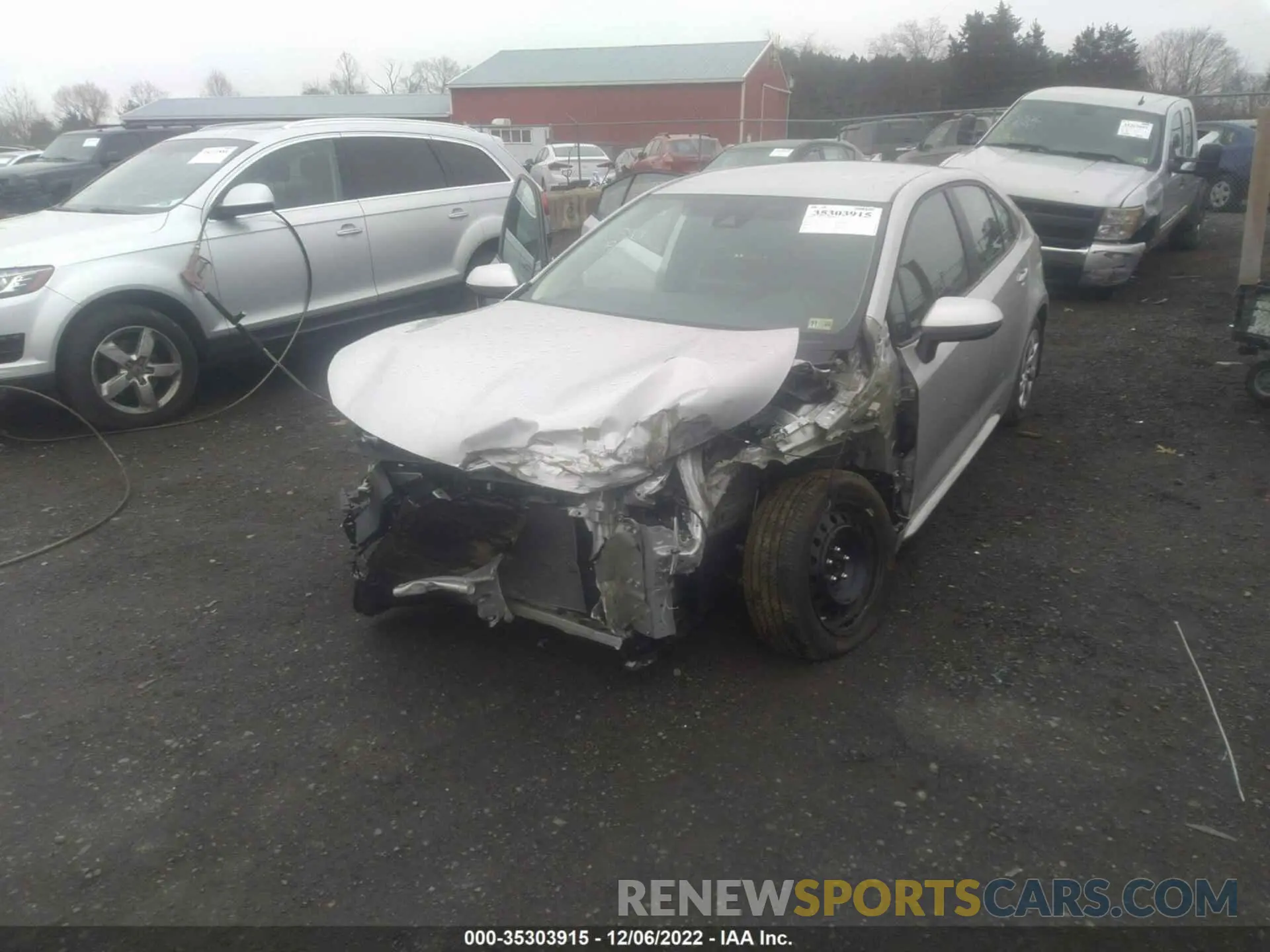 6 Photograph of a damaged car 5YFEPMAE1MP171550 TOYOTA COROLLA 2021