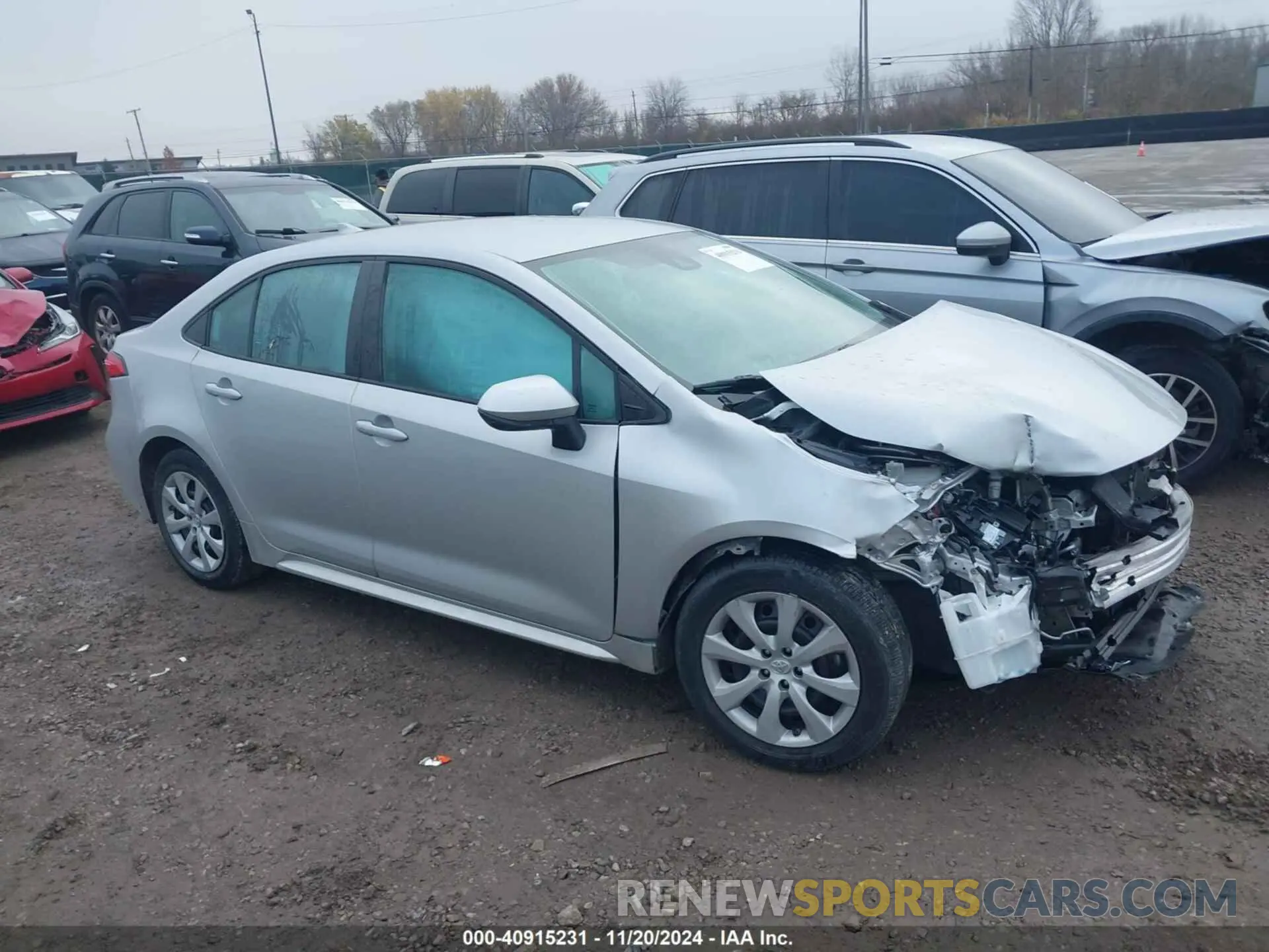 14 Photograph of a damaged car 5YFEPMAE1MP175159 TOYOTA COROLLA 2021