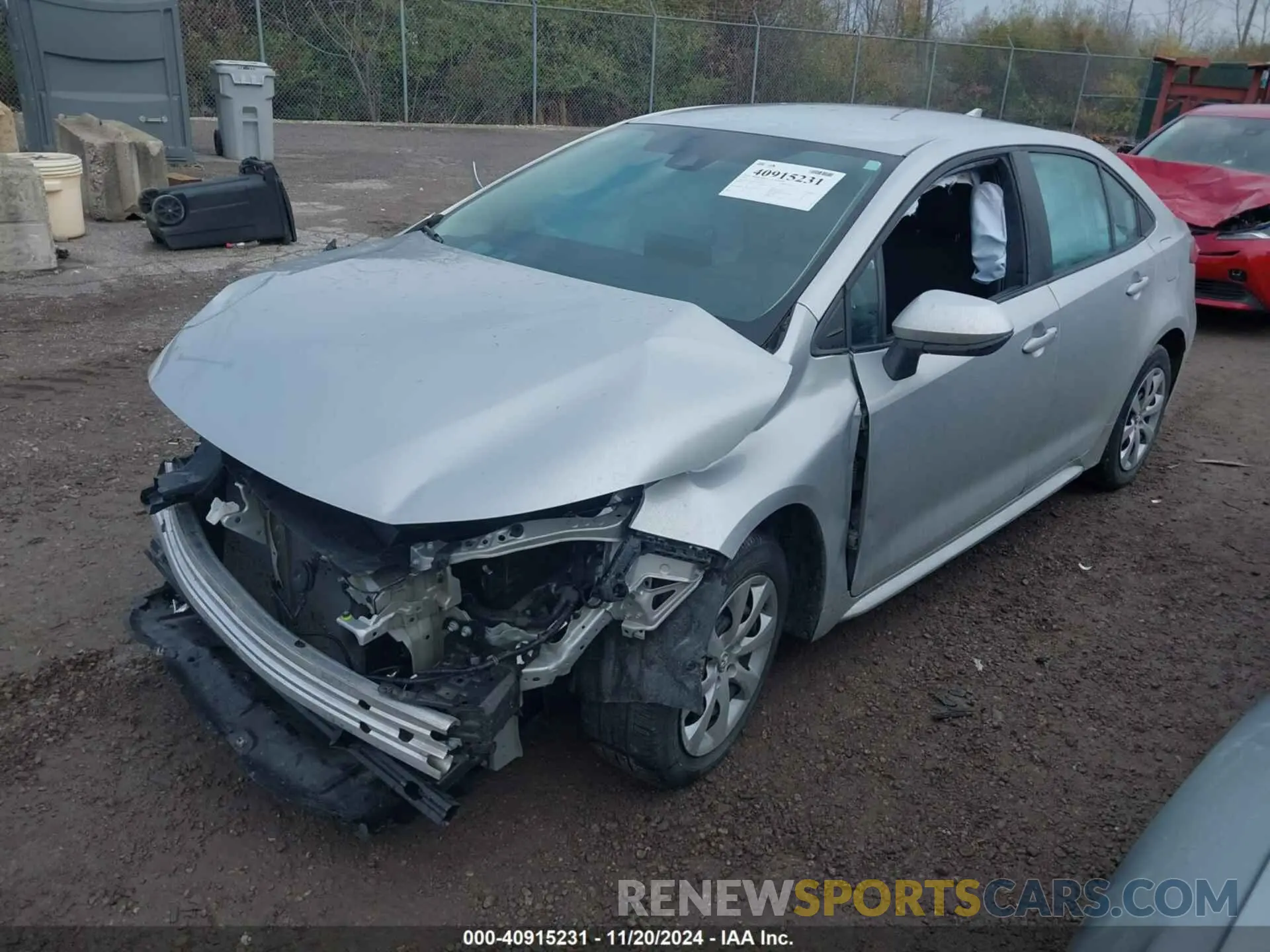 6 Photograph of a damaged car 5YFEPMAE1MP175159 TOYOTA COROLLA 2021