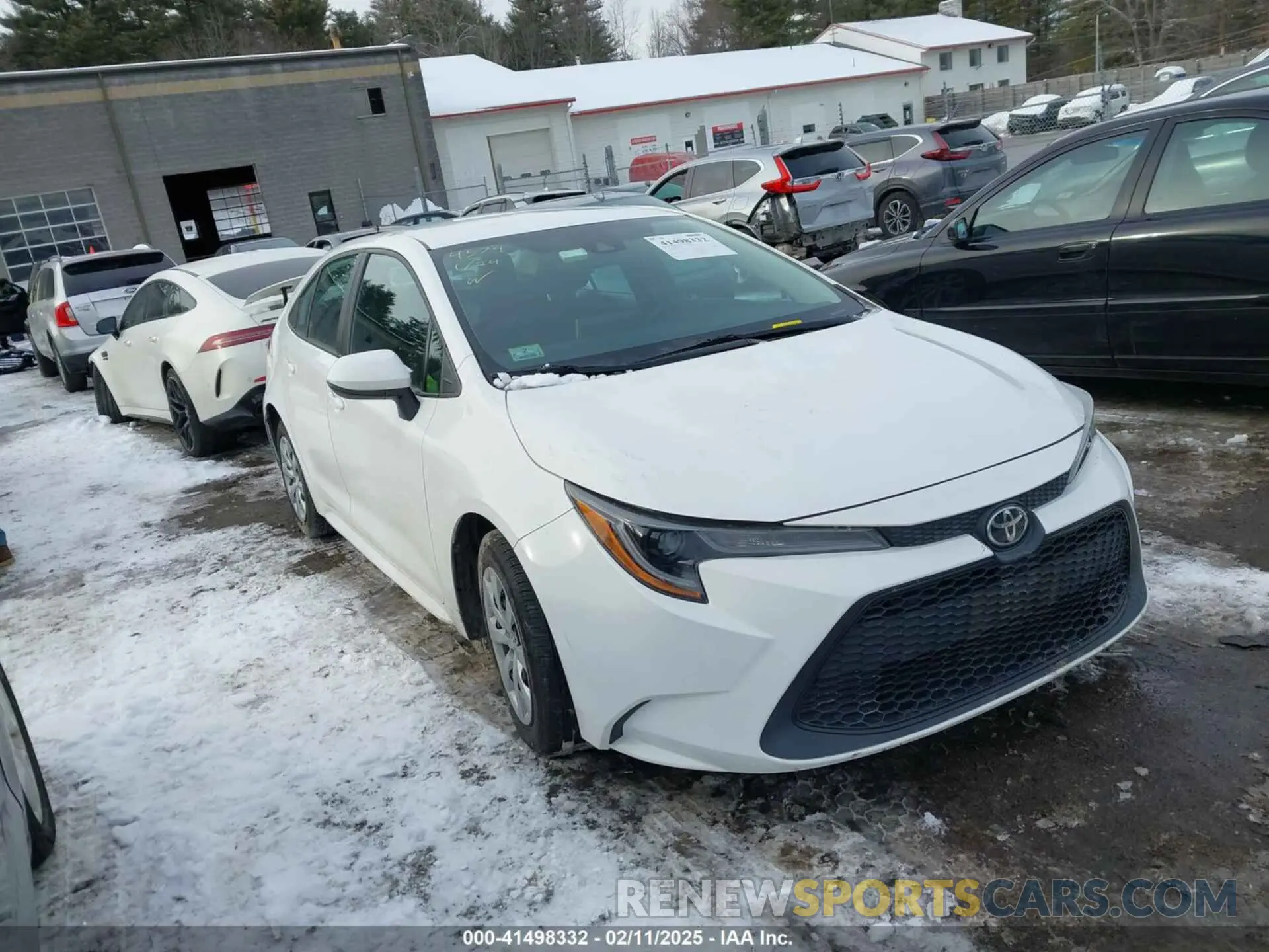 1 Фотография поврежденного автомобиля 5YFEPMAE1MP177123 TOYOTA COROLLA 2021