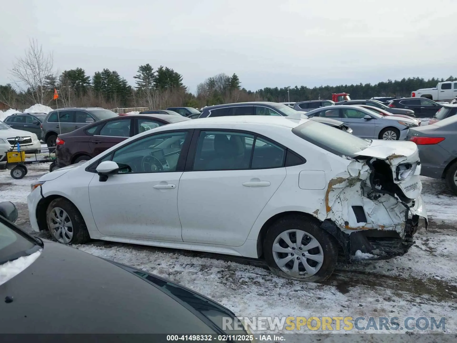 13 Фотография поврежденного автомобиля 5YFEPMAE1MP177123 TOYOTA COROLLA 2021