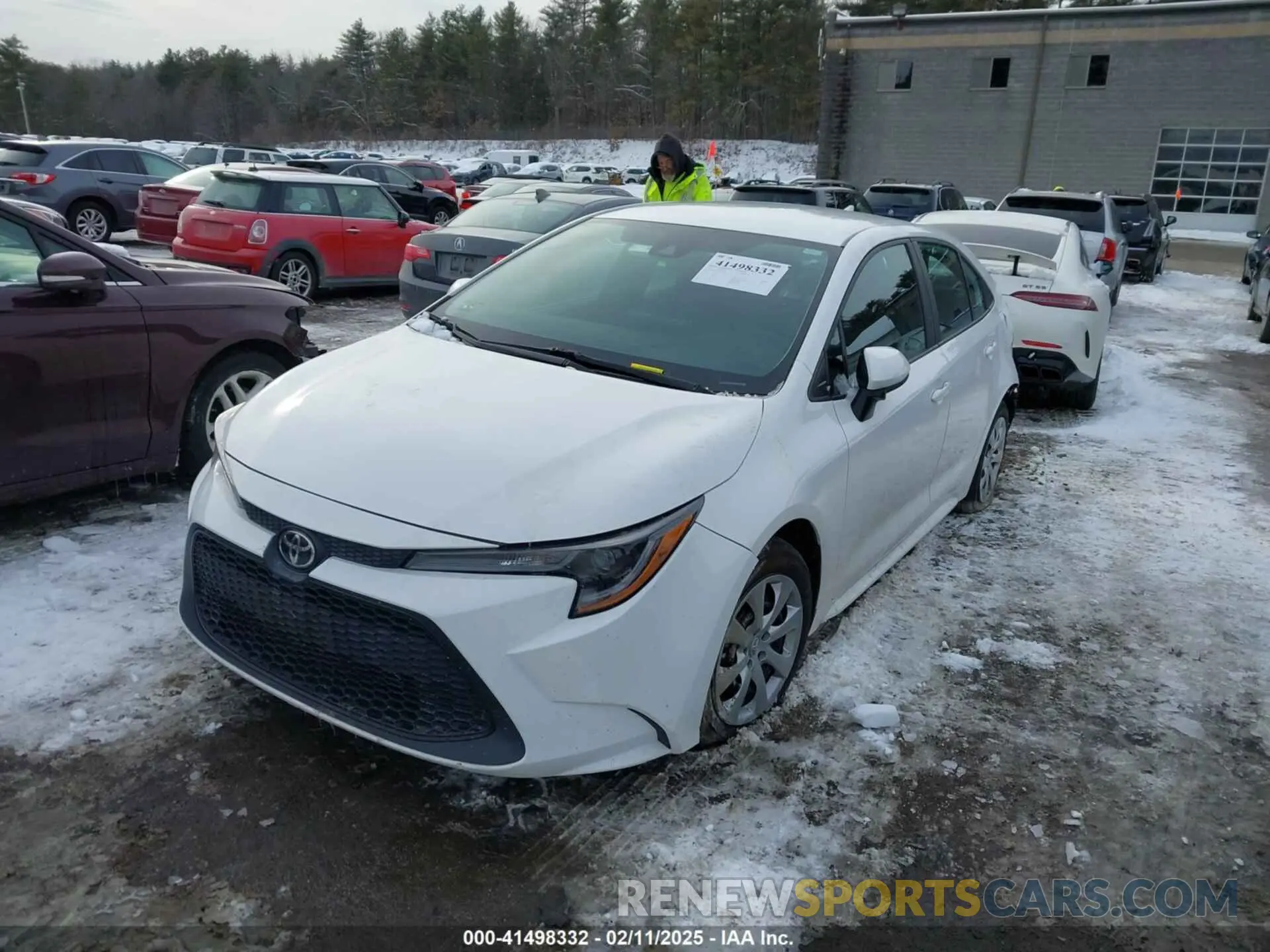 2 Фотография поврежденного автомобиля 5YFEPMAE1MP177123 TOYOTA COROLLA 2021