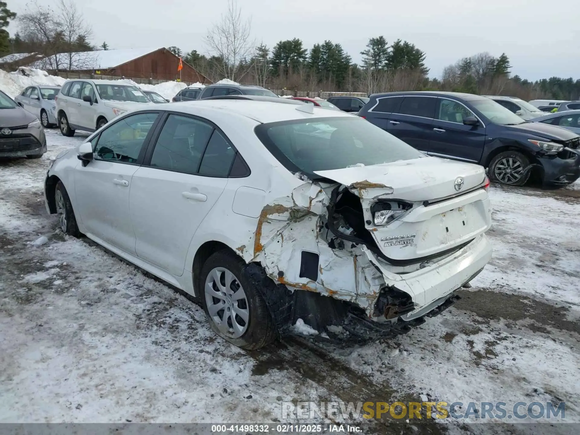 3 Фотография поврежденного автомобиля 5YFEPMAE1MP177123 TOYOTA COROLLA 2021