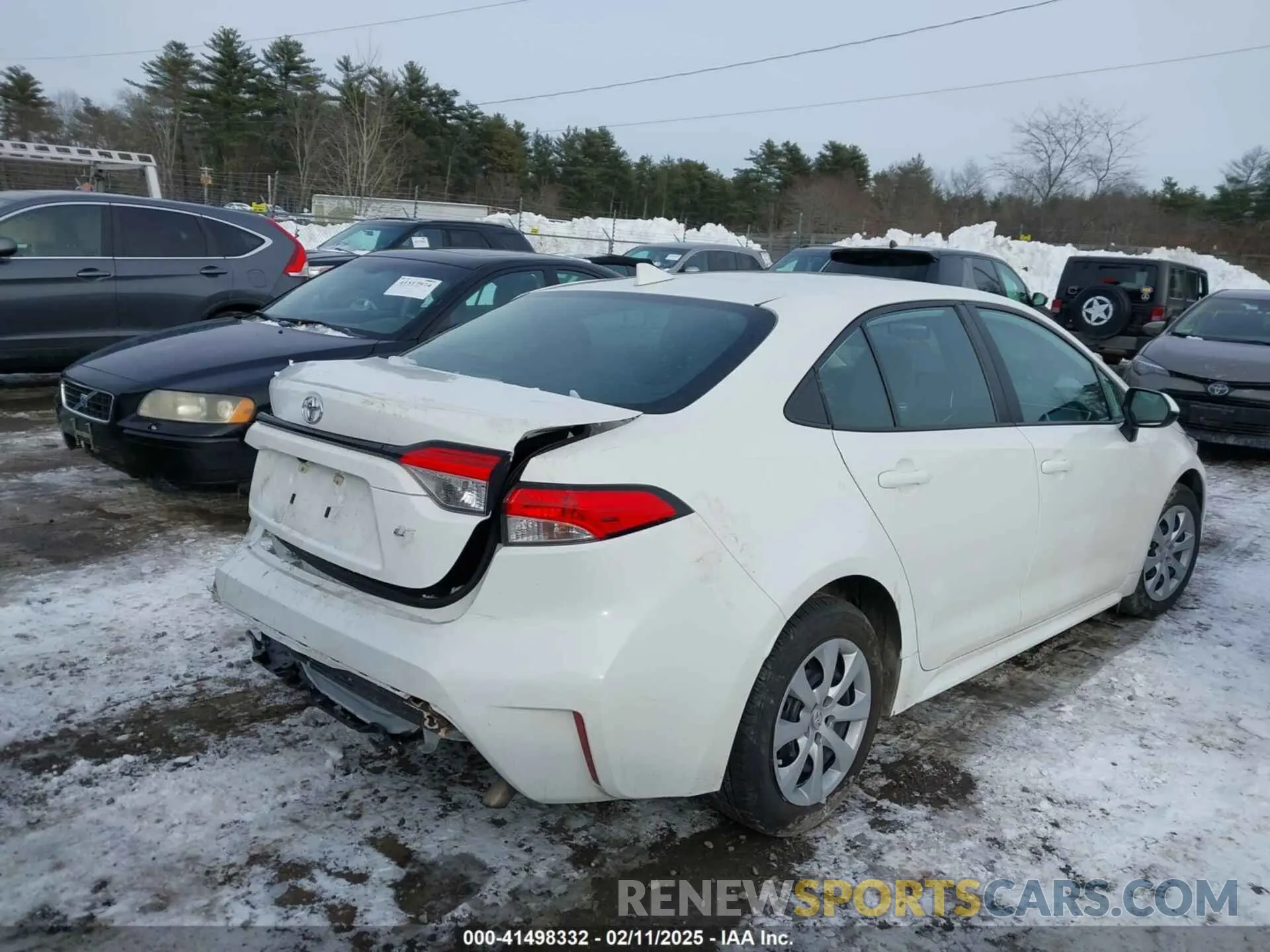 4 Фотография поврежденного автомобиля 5YFEPMAE1MP177123 TOYOTA COROLLA 2021