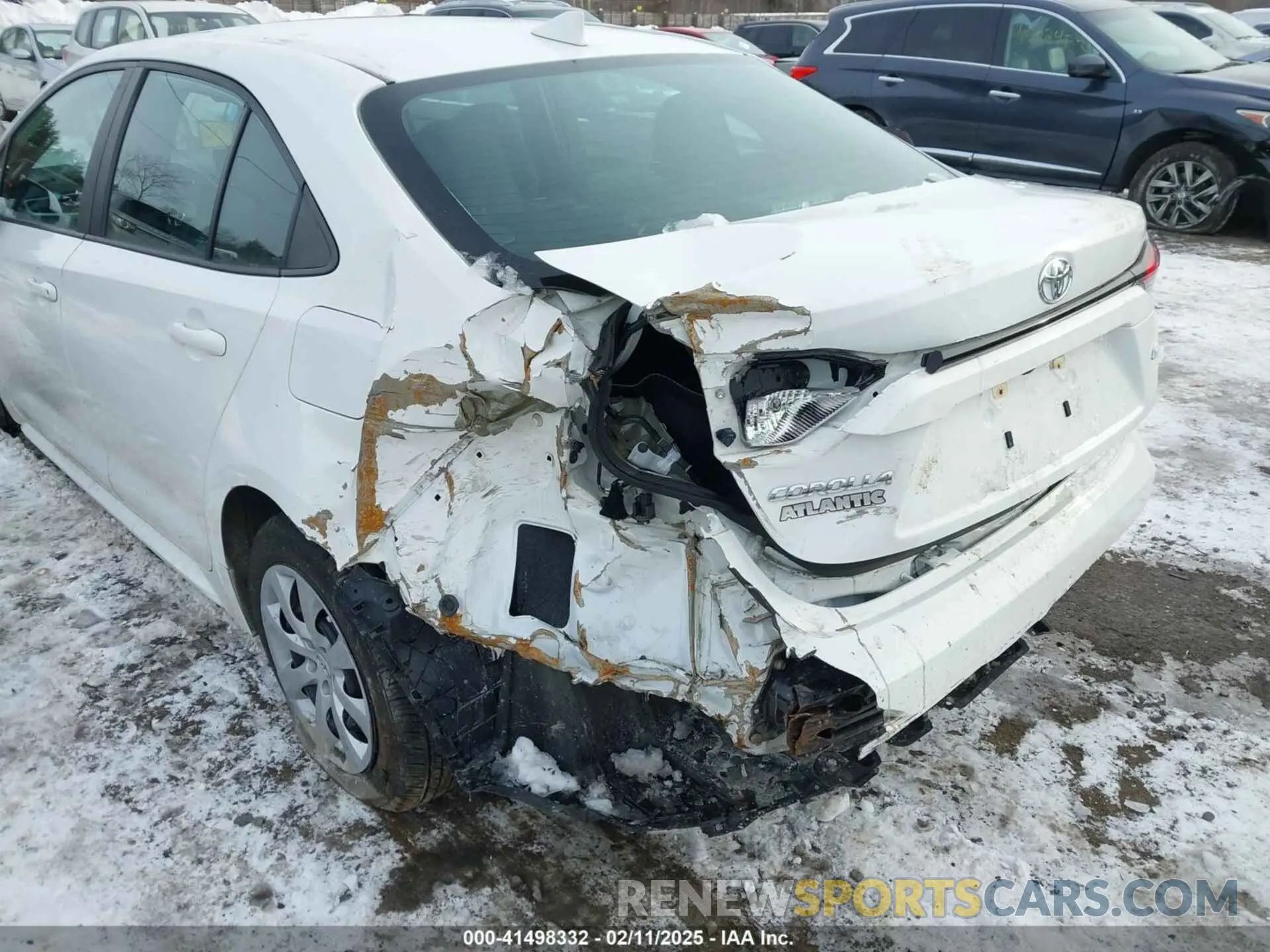 6 Фотография поврежденного автомобиля 5YFEPMAE1MP177123 TOYOTA COROLLA 2021