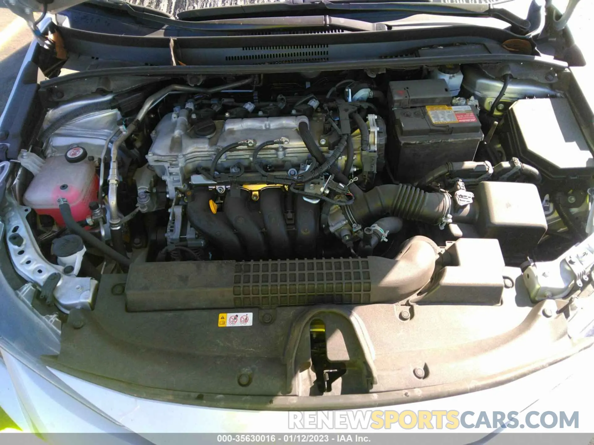 10 Фотография поврежденного автомобиля 5YFEPMAE1MP182466 TOYOTA COROLLA 2021