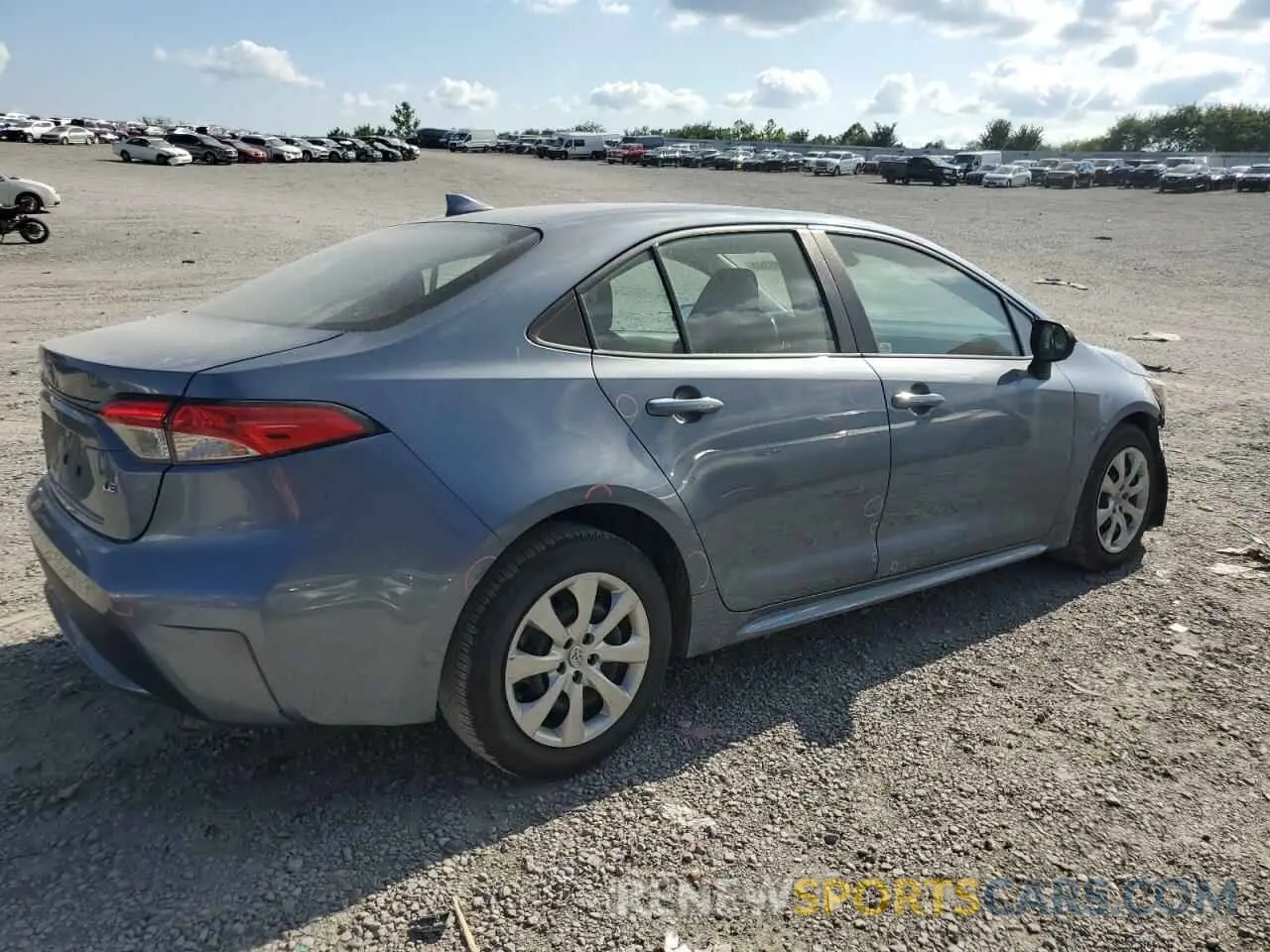3 Фотография поврежденного автомобиля 5YFEPMAE1MP182709 TOYOTA COROLLA 2021