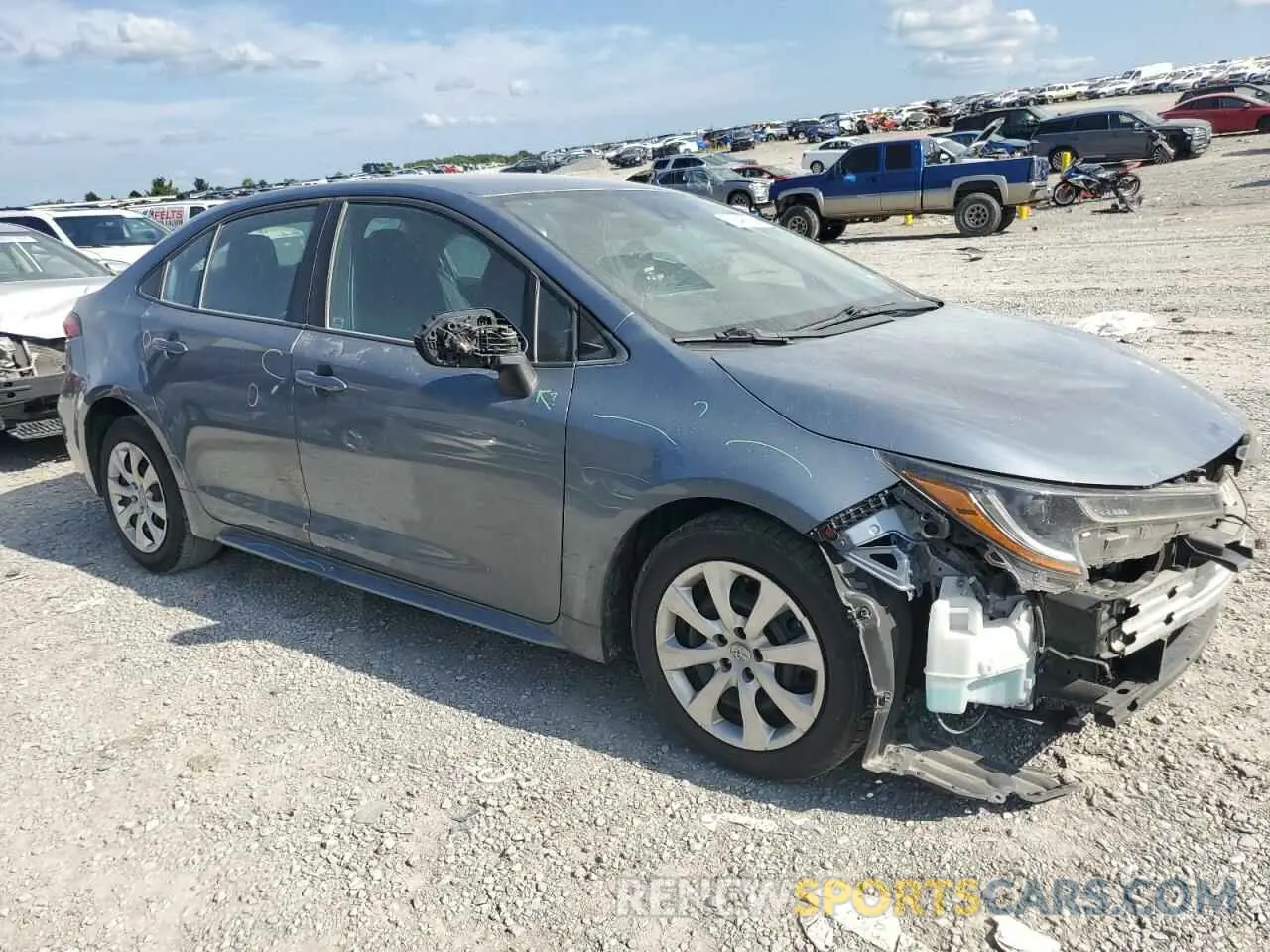 4 Фотография поврежденного автомобиля 5YFEPMAE1MP182709 TOYOTA COROLLA 2021