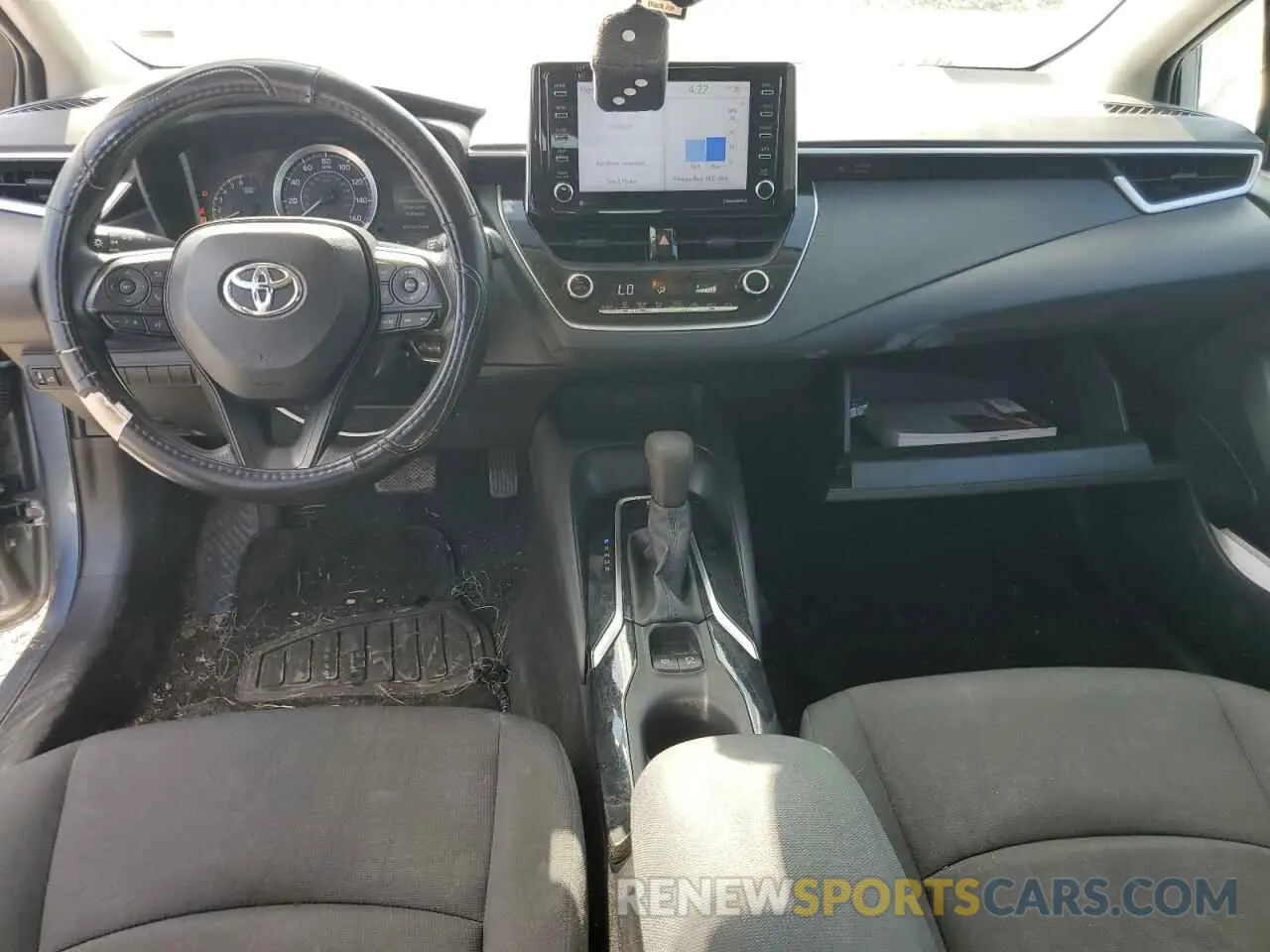 8 Фотография поврежденного автомобиля 5YFEPMAE1MP182709 TOYOTA COROLLA 2021