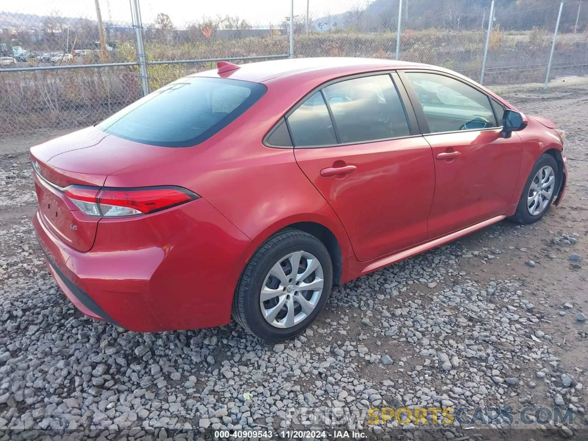 4 Фотография поврежденного автомобиля 5YFEPMAE1MP183147 TOYOTA COROLLA 2021