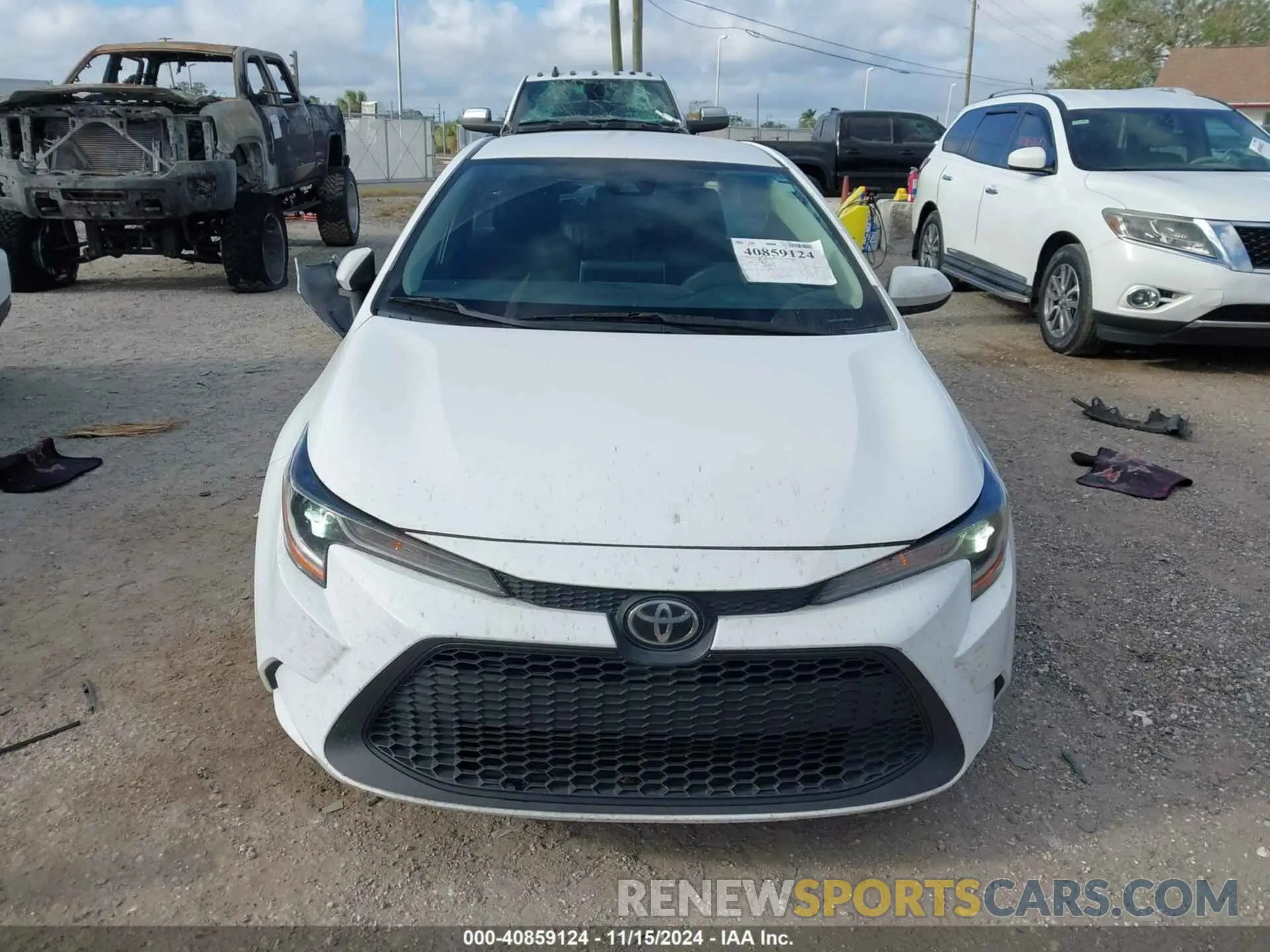 12 Photograph of a damaged car 5YFEPMAE1MP183181 TOYOTA COROLLA 2021
