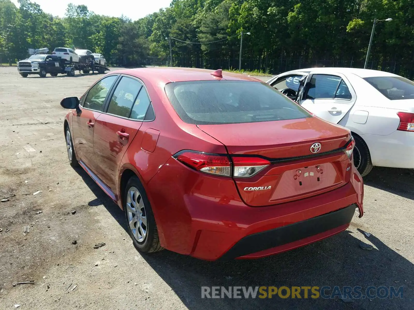 3 Фотография поврежденного автомобиля 5YFEPMAE1MP186792 TOYOTA COROLLA 2021