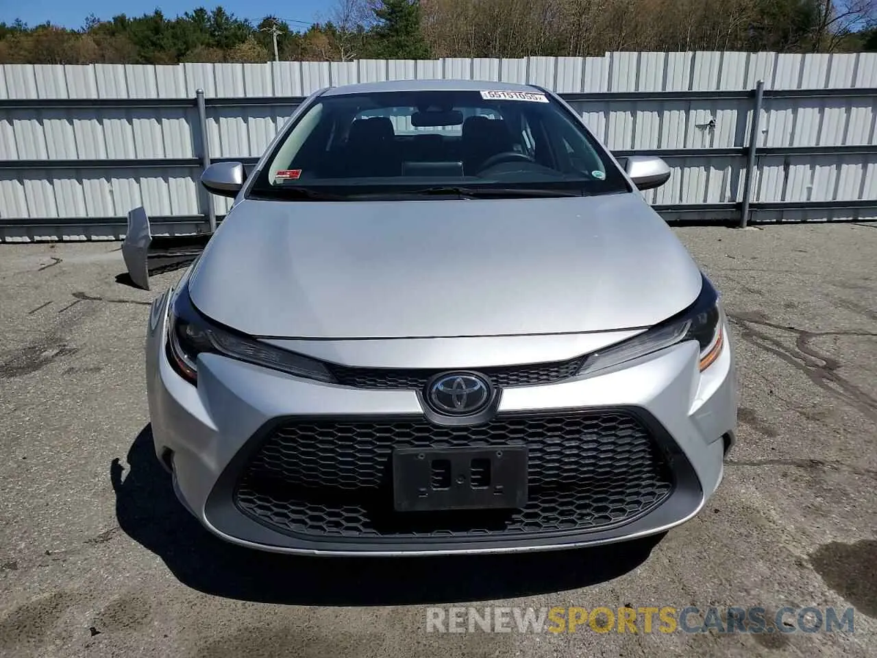 5 Photograph of a damaged car 5YFEPMAE1MP189661 TOYOTA COROLLA 2021