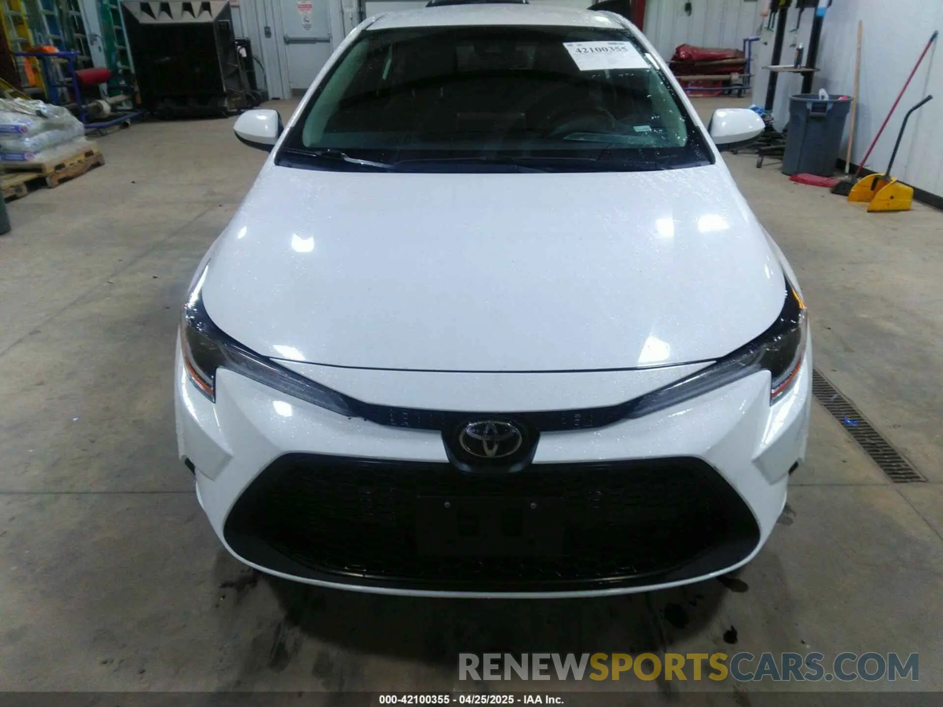 6 Фотография поврежденного автомобиля 5YFEPMAE1MP189952 TOYOTA COROLLA 2021