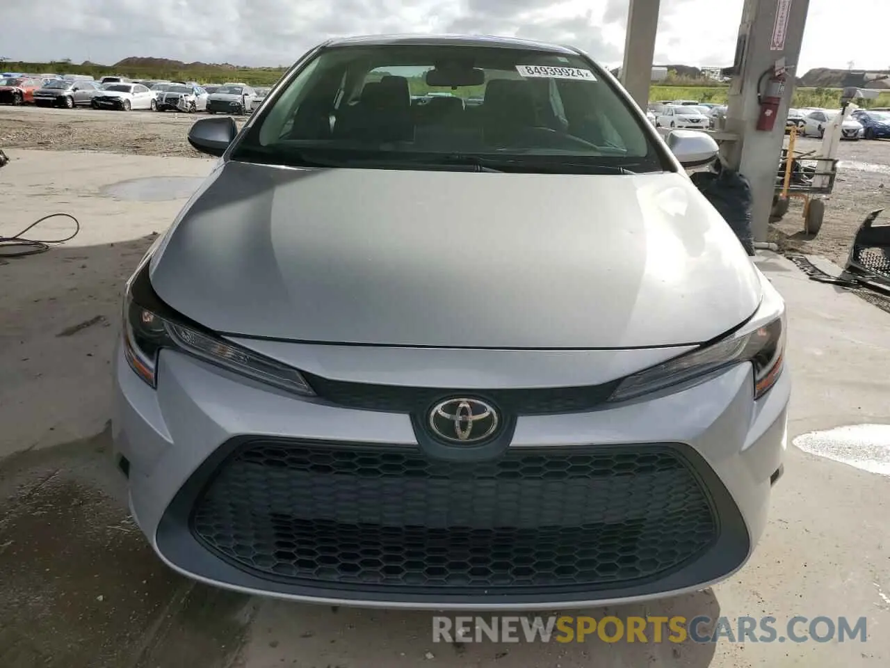 5 Фотография поврежденного автомобиля 5YFEPMAE1MP190454 TOYOTA COROLLA 2021