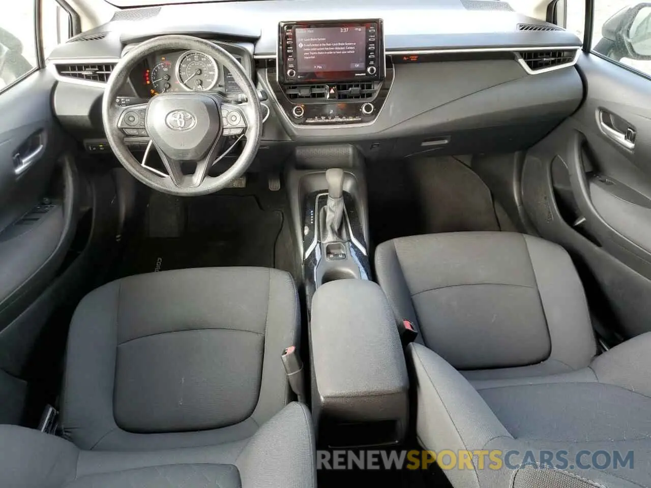 8 Фотография поврежденного автомобиля 5YFEPMAE1MP190454 TOYOTA COROLLA 2021