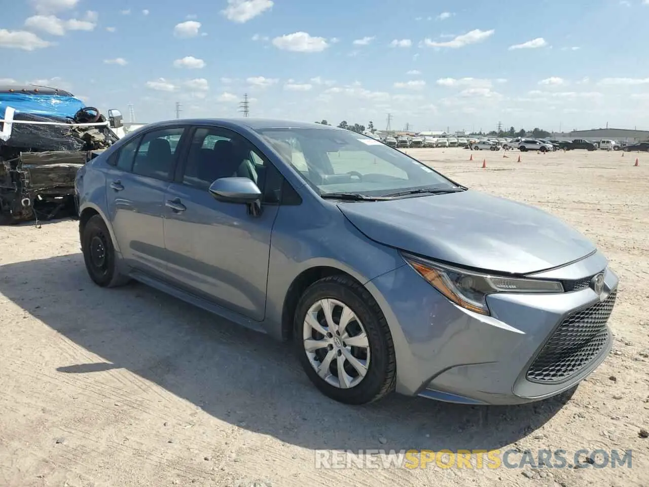 4 Фотография поврежденного автомобиля 5YFEPMAE1MP204675 TOYOTA COROLLA 2021