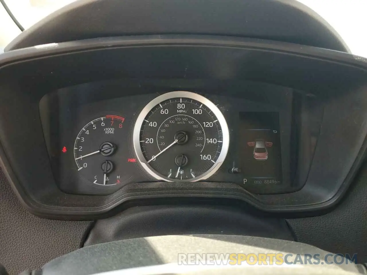 9 Фотография поврежденного автомобиля 5YFEPMAE1MP204675 TOYOTA COROLLA 2021