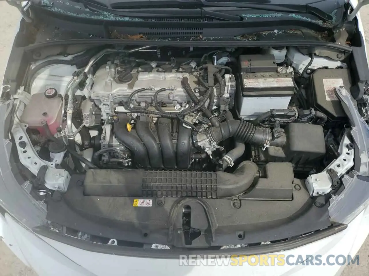 12 Фотография поврежденного автомобиля 5YFEPMAE1MP206006 TOYOTA COROLLA 2021