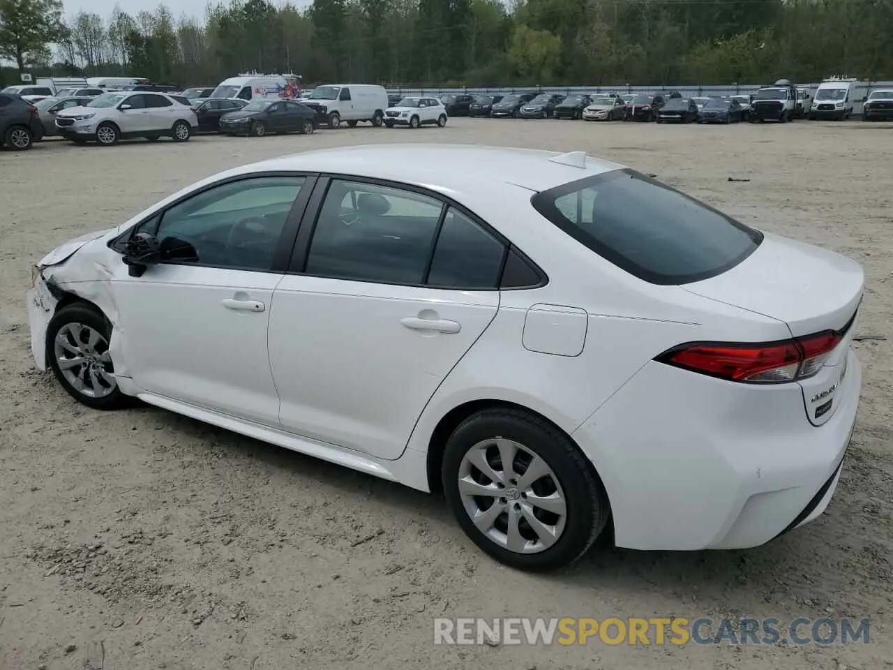 2 Фотография поврежденного автомобиля 5YFEPMAE1MP206006 TOYOTA COROLLA 2021