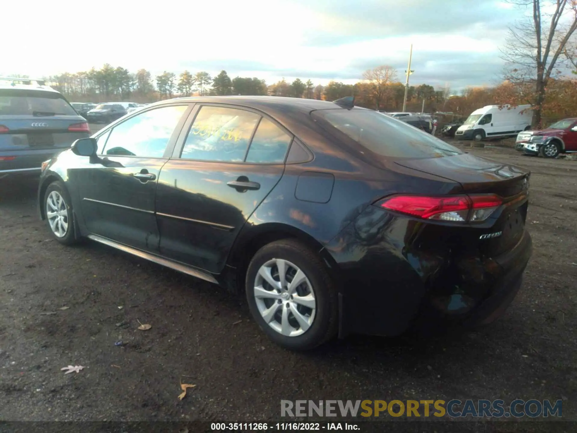 3 Photograph of a damaged car 5YFEPMAE1MP208645 TOYOTA COROLLA 2021