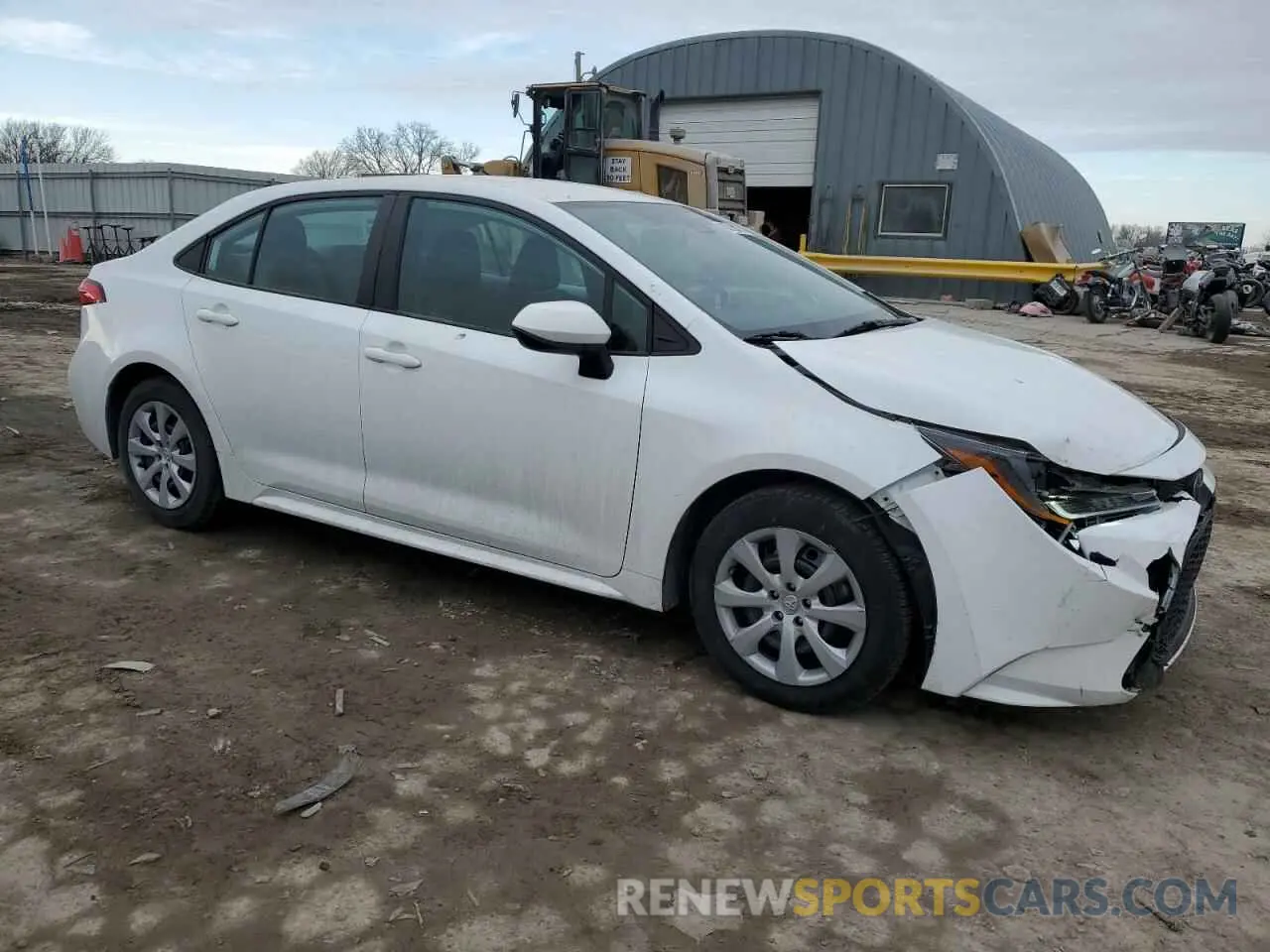 4 Photograph of a damaged car 5YFEPMAE1MP214736 TOYOTA COROLLA 2021