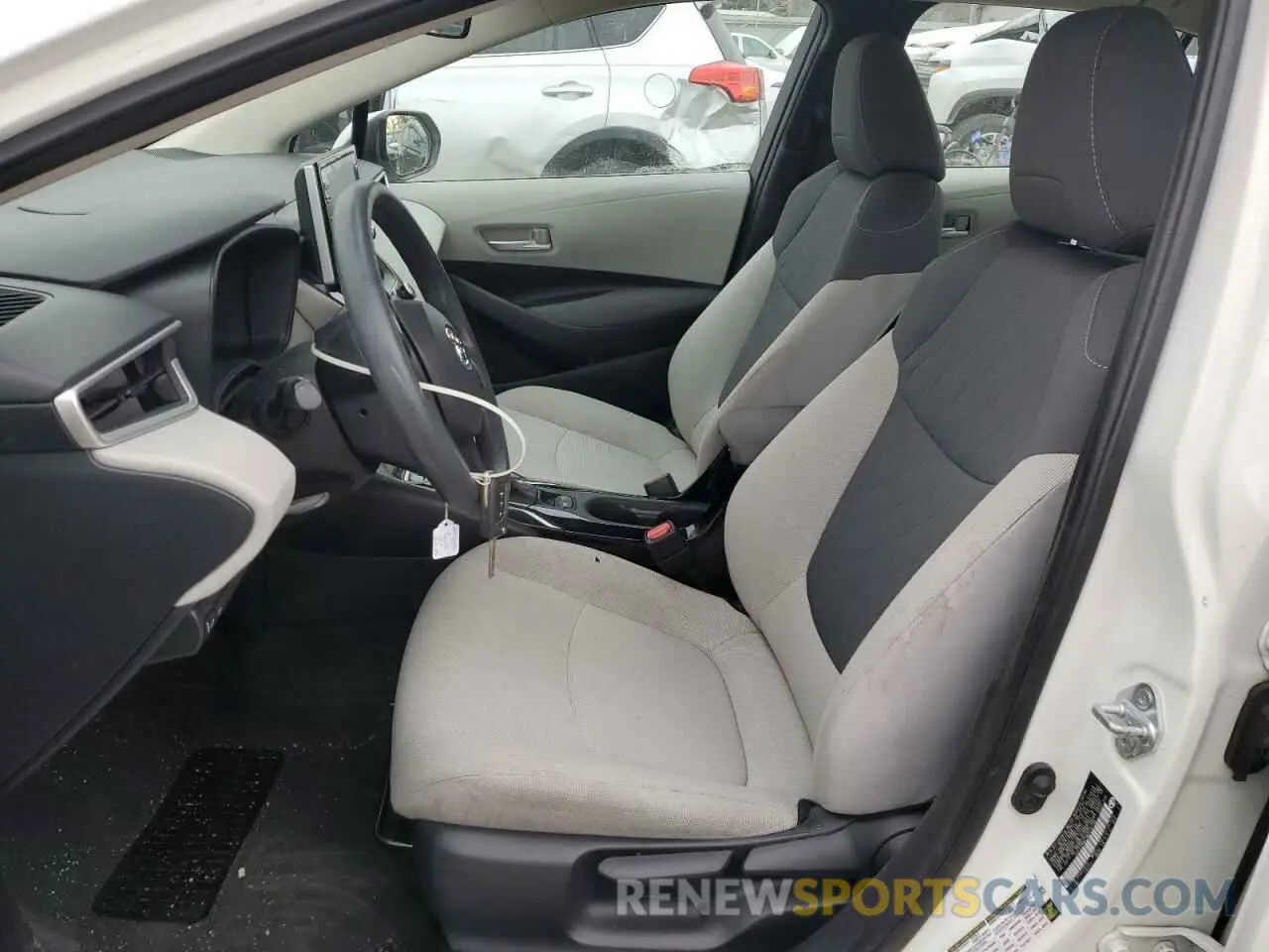 7 Photograph of a damaged car 5YFEPMAE1MP214736 TOYOTA COROLLA 2021