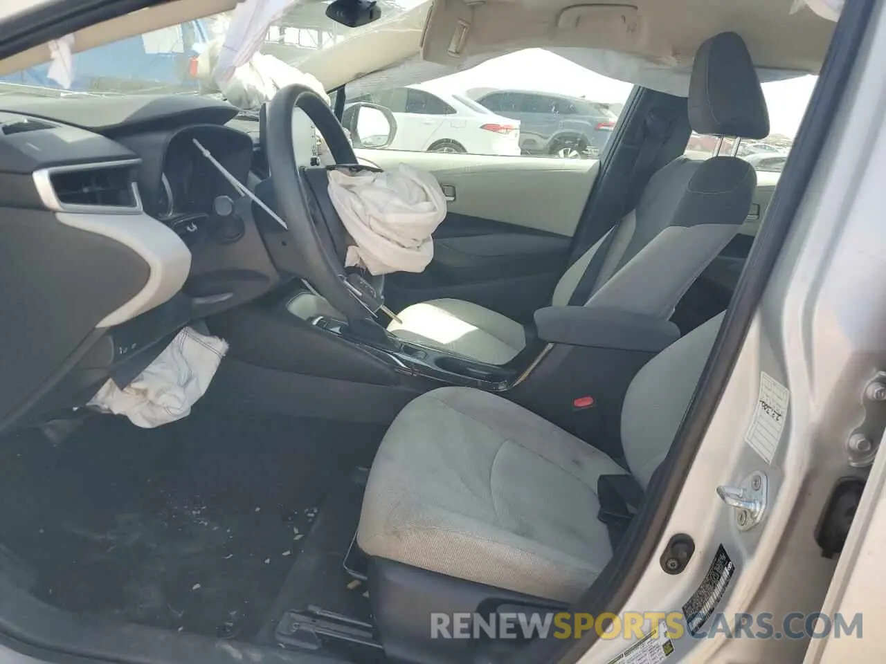 7 Photograph of a damaged car 5YFEPMAE1MP214848 TOYOTA COROLLA 2021