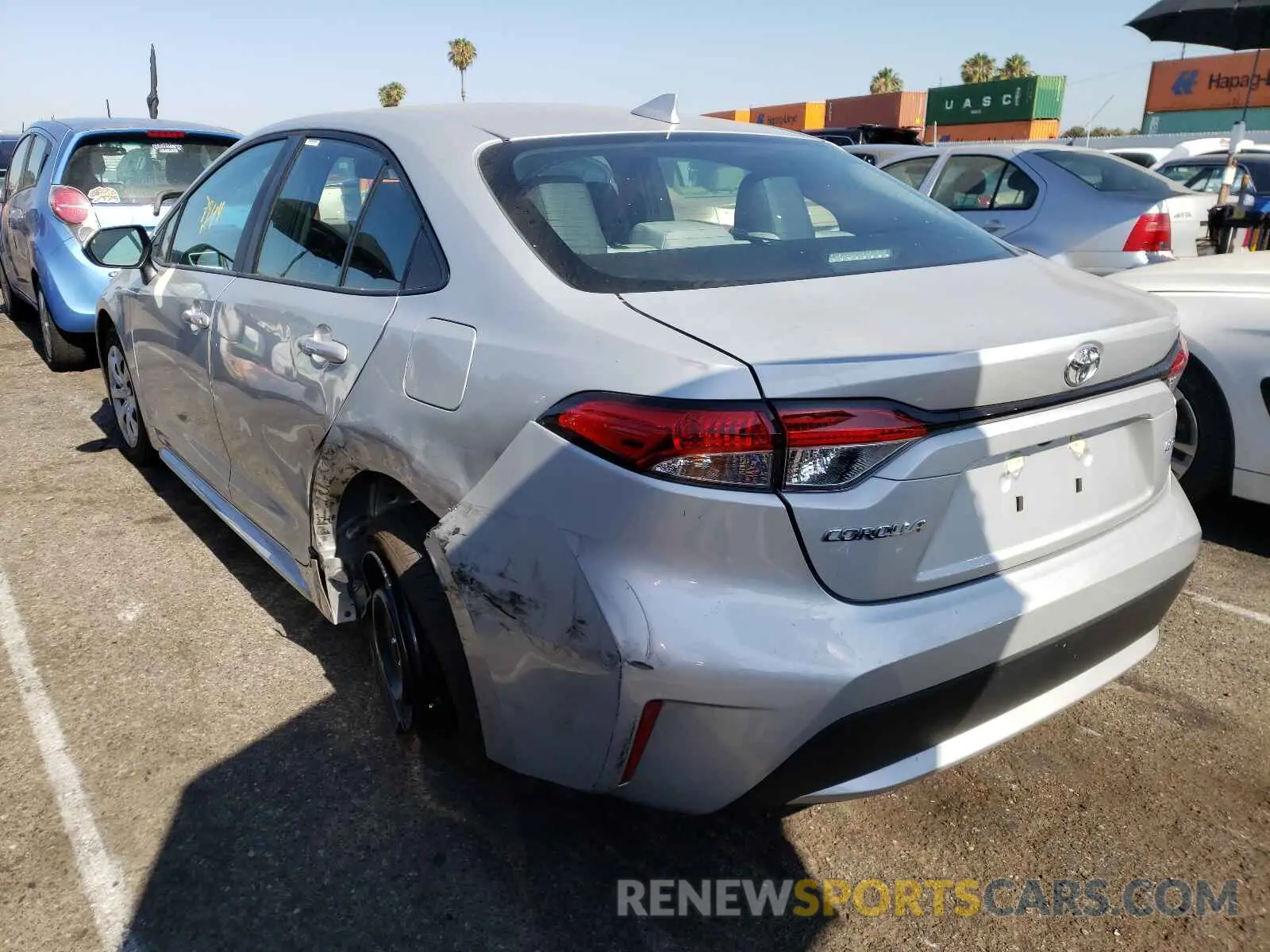 3 Photograph of a damaged car 5YFEPMAE1MP220780 TOYOTA COROLLA 2021