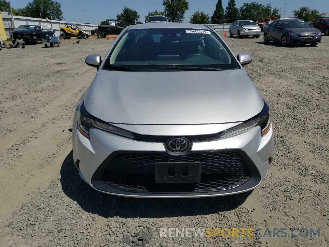 5 Photograph of a damaged car 5YFEPMAE1MP222884 TOYOTA COROLLA 2021