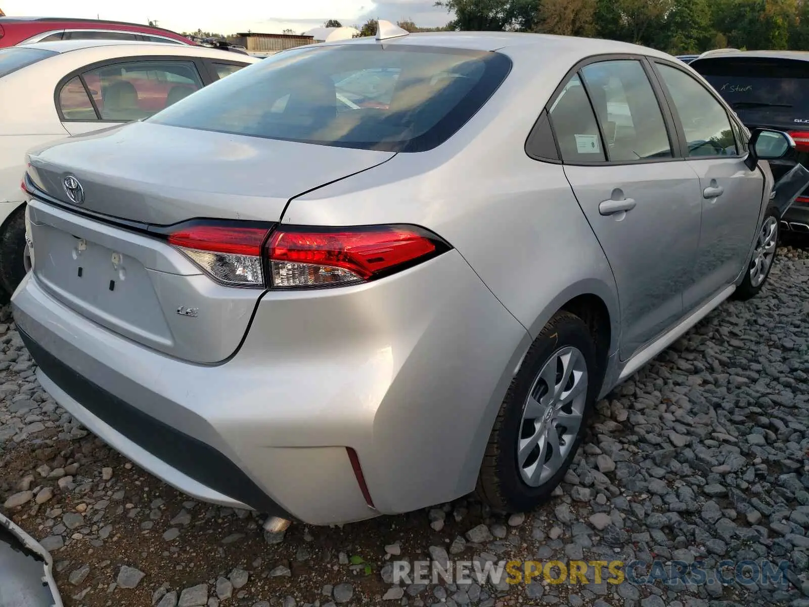 4 Фотография поврежденного автомобиля 5YFEPMAE1MP224795 TOYOTA COROLLA 2021