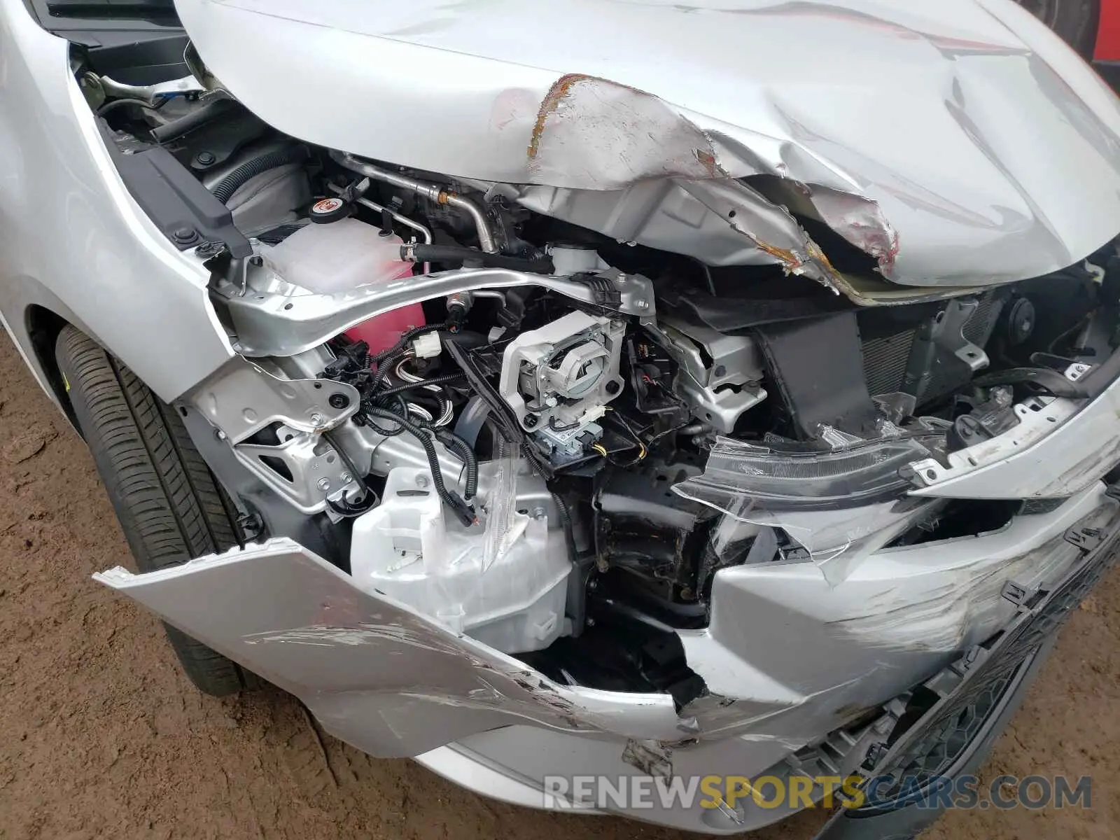9 Фотография поврежденного автомобиля 5YFEPMAE1MP224795 TOYOTA COROLLA 2021