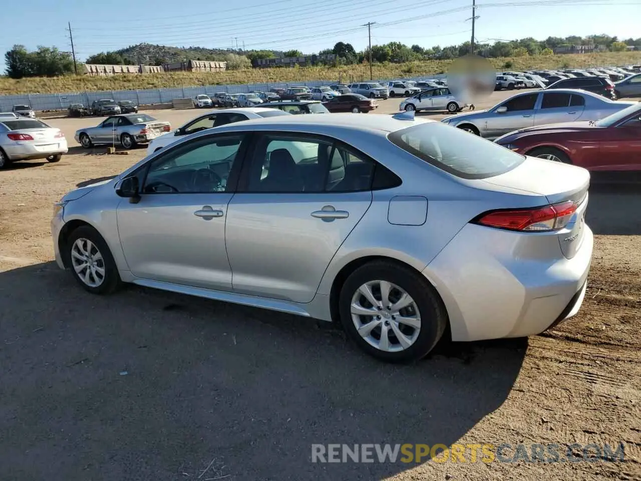 2 Photograph of a damaged car 5YFEPMAE1MP247087 TOYOTA COROLLA 2021