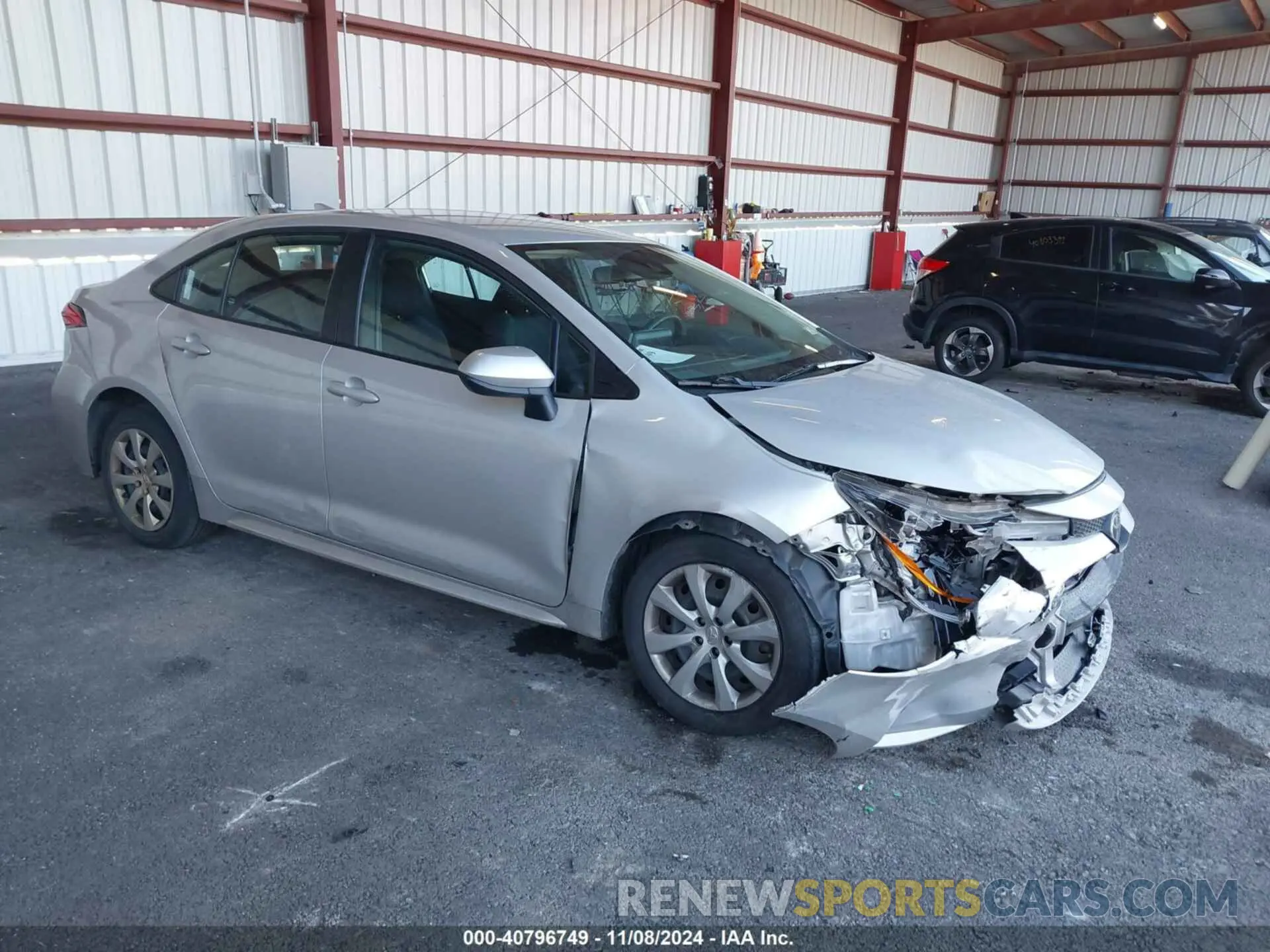 1 Photograph of a damaged car 5YFEPMAE1MP251155 TOYOTA COROLLA 2021