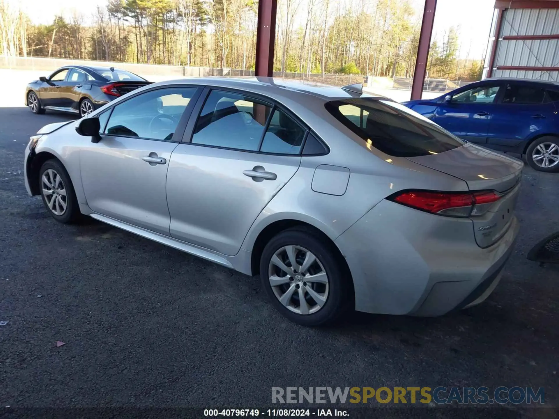 3 Photograph of a damaged car 5YFEPMAE1MP251155 TOYOTA COROLLA 2021