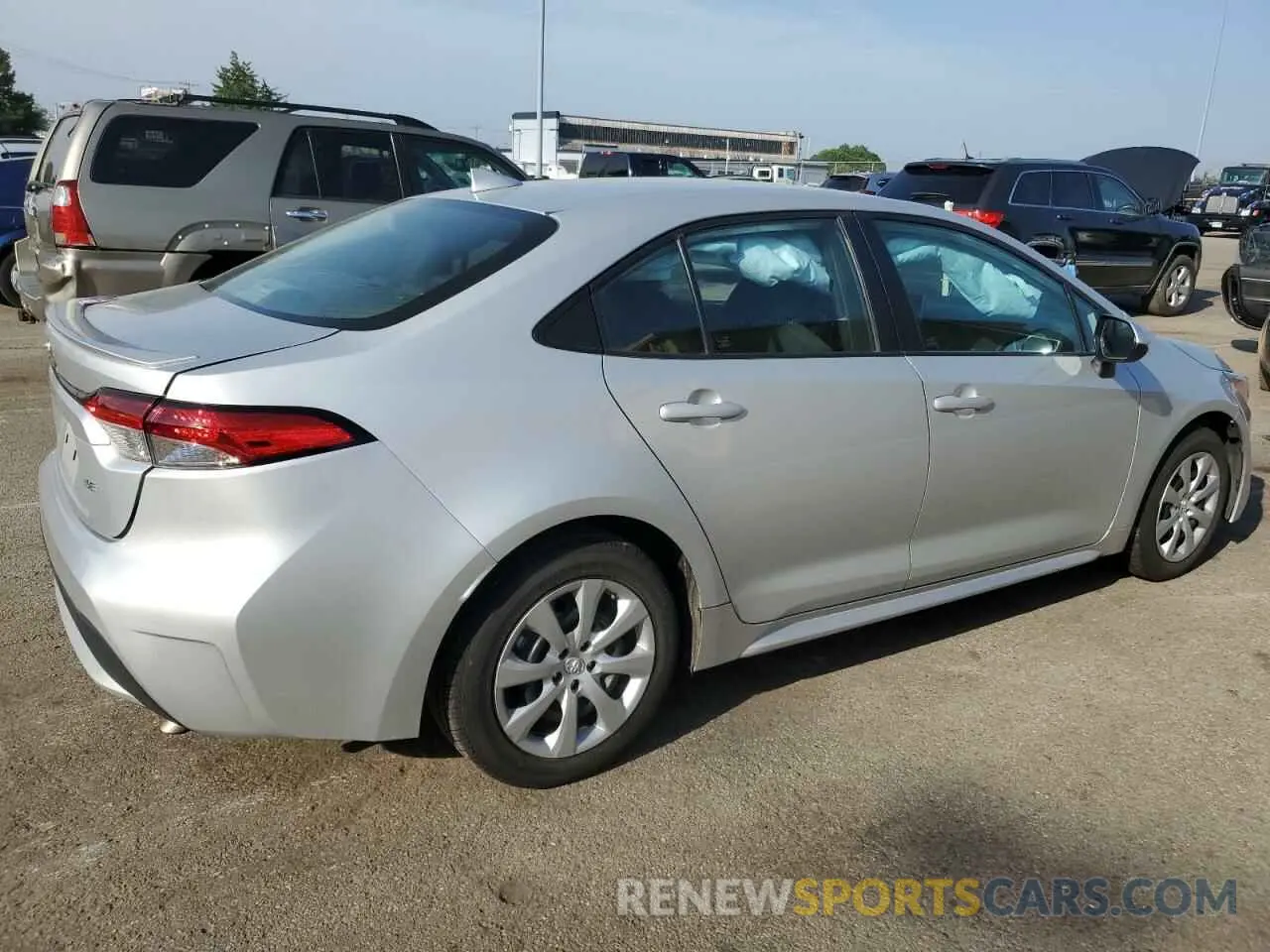 3 Photograph of a damaged car 5YFEPMAE1MP253150 TOYOTA COROLLA 2021