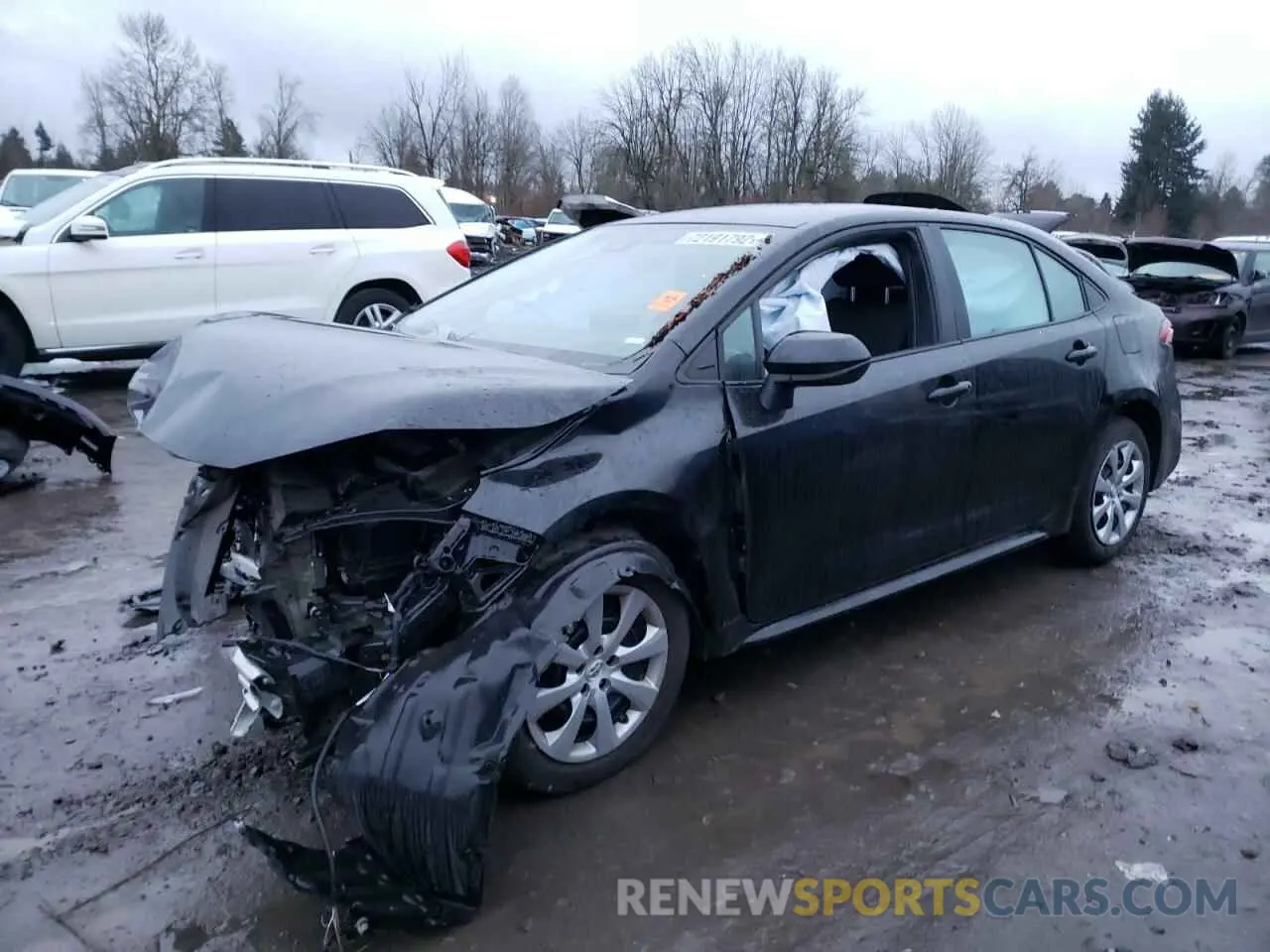 1 Фотография поврежденного автомобиля 5YFEPMAE1MP253410 TOYOTA COROLLA 2021