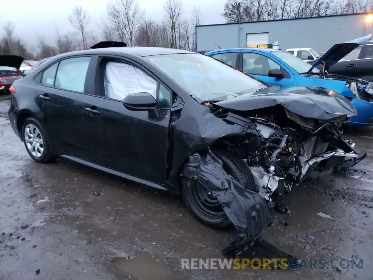 4 Фотография поврежденного автомобиля 5YFEPMAE1MP253410 TOYOTA COROLLA 2021