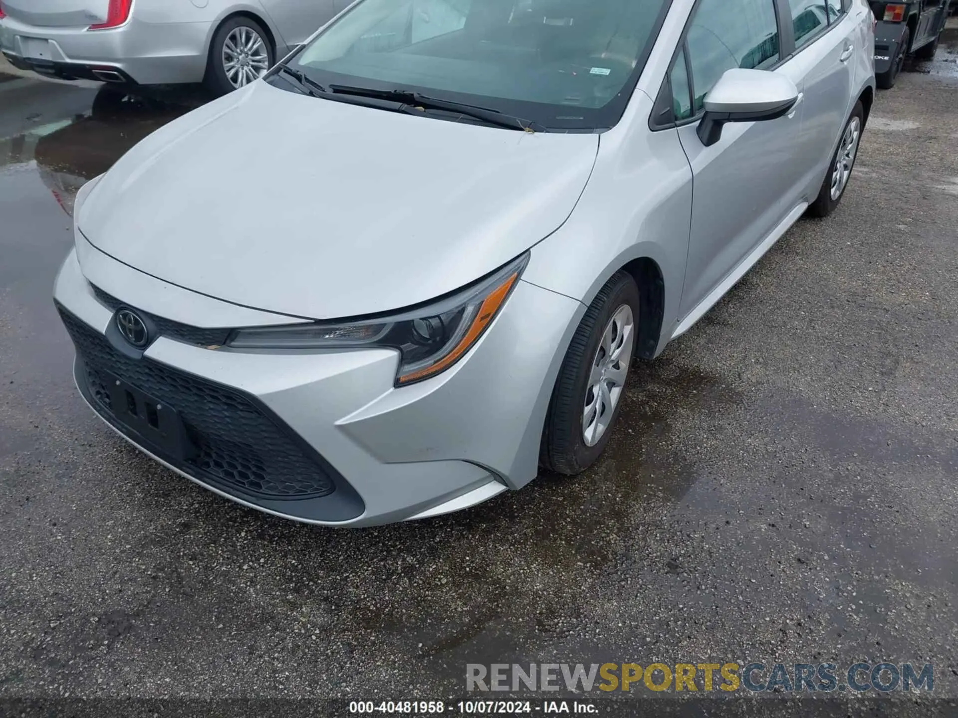 2 Photograph of a damaged car 5YFEPMAE1MP256887 TOYOTA COROLLA 2021