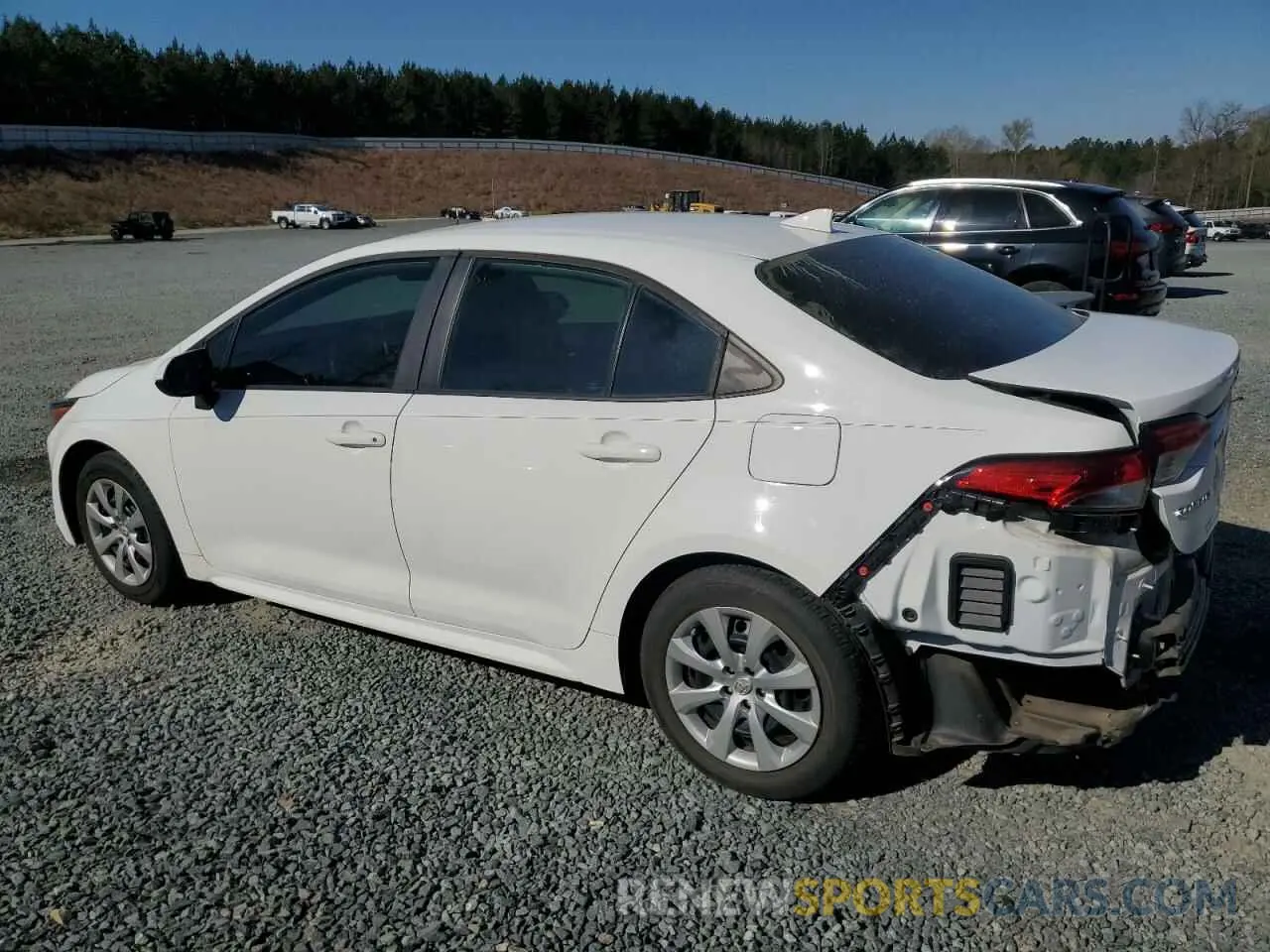 2 Фотография поврежденного автомобиля 5YFEPMAE1MP261765 TOYOTA COROLLA 2021